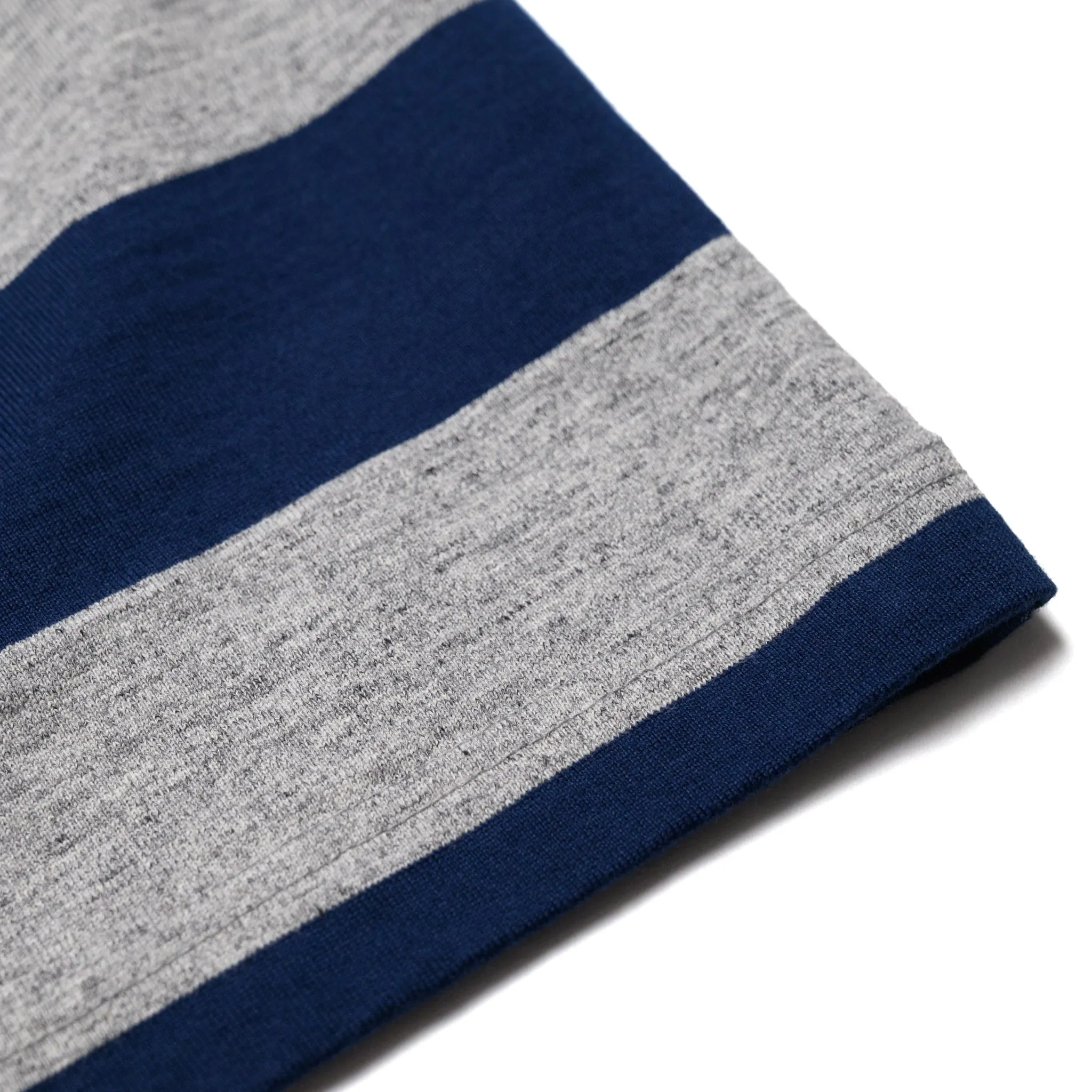 WV79147 Border T-Shirt Heather Grey/Navy sold by BlackBlue product image thumbnail 5