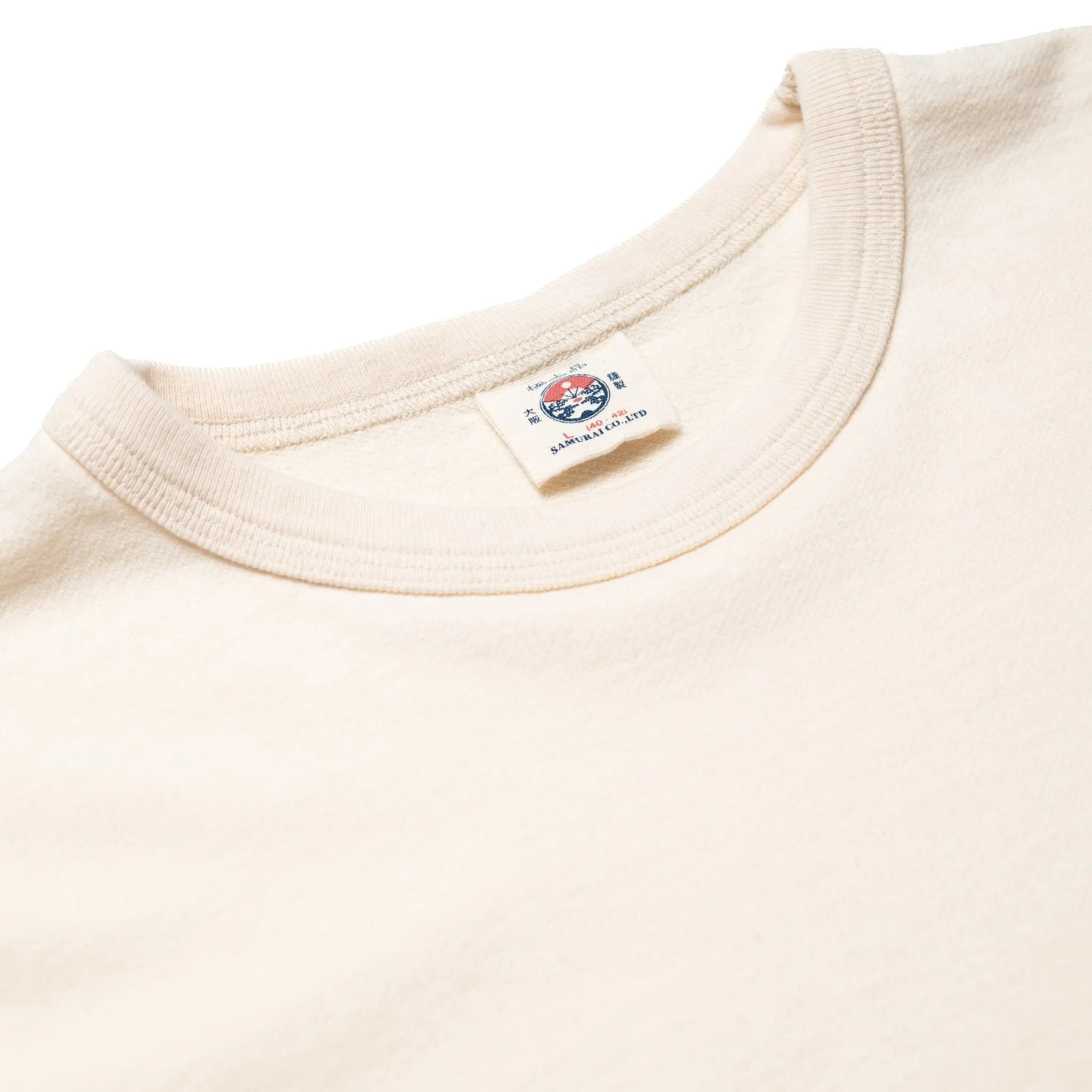 SJST-RIM Inlay Loopwheel T-Shirt - Ivory sold by BlackBlue product image thumbnail 2