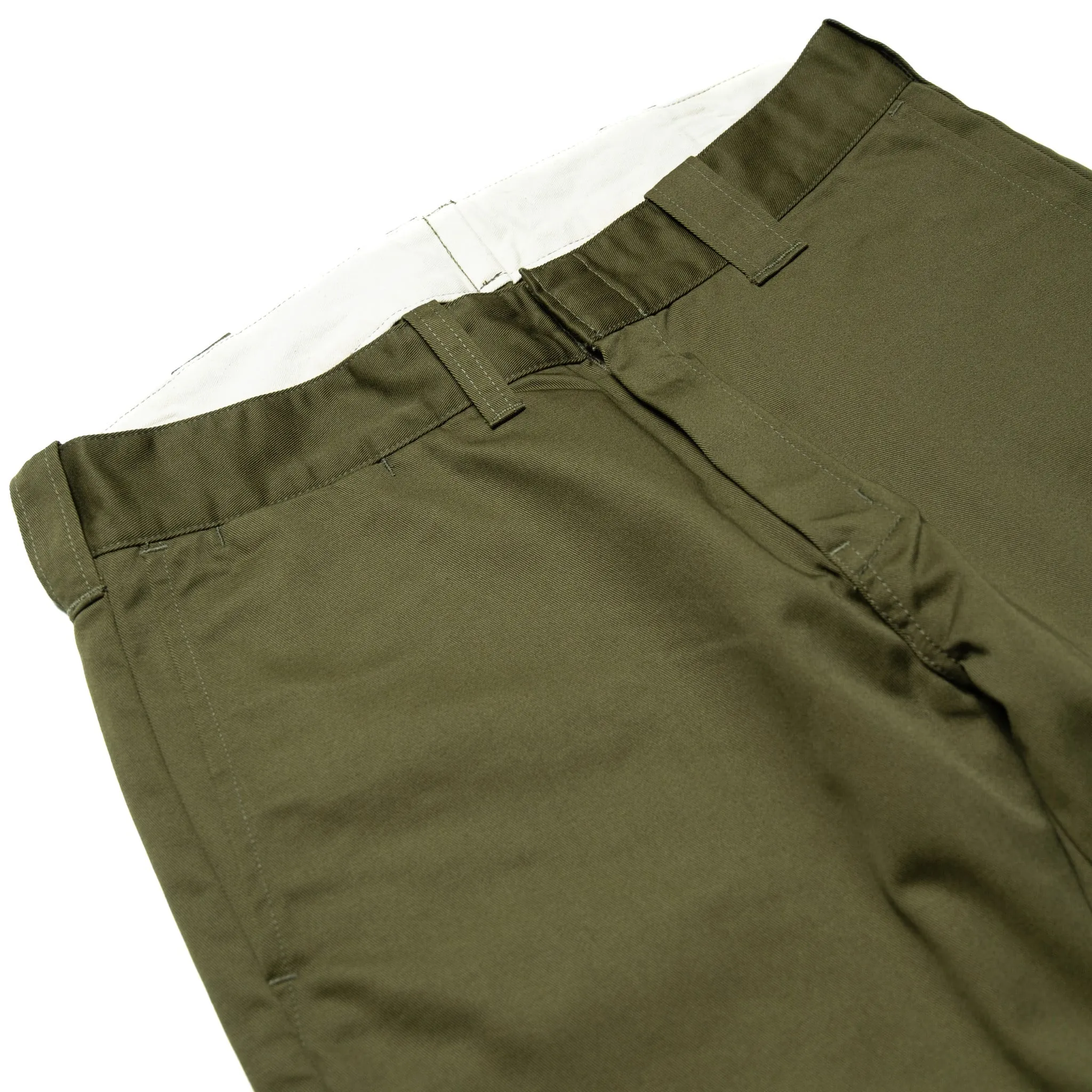 SWC500WP-CE T/C Twill Trousers - Mid Rise Slim Straight - Olive sold by BlackBlue product image thumbnail 4