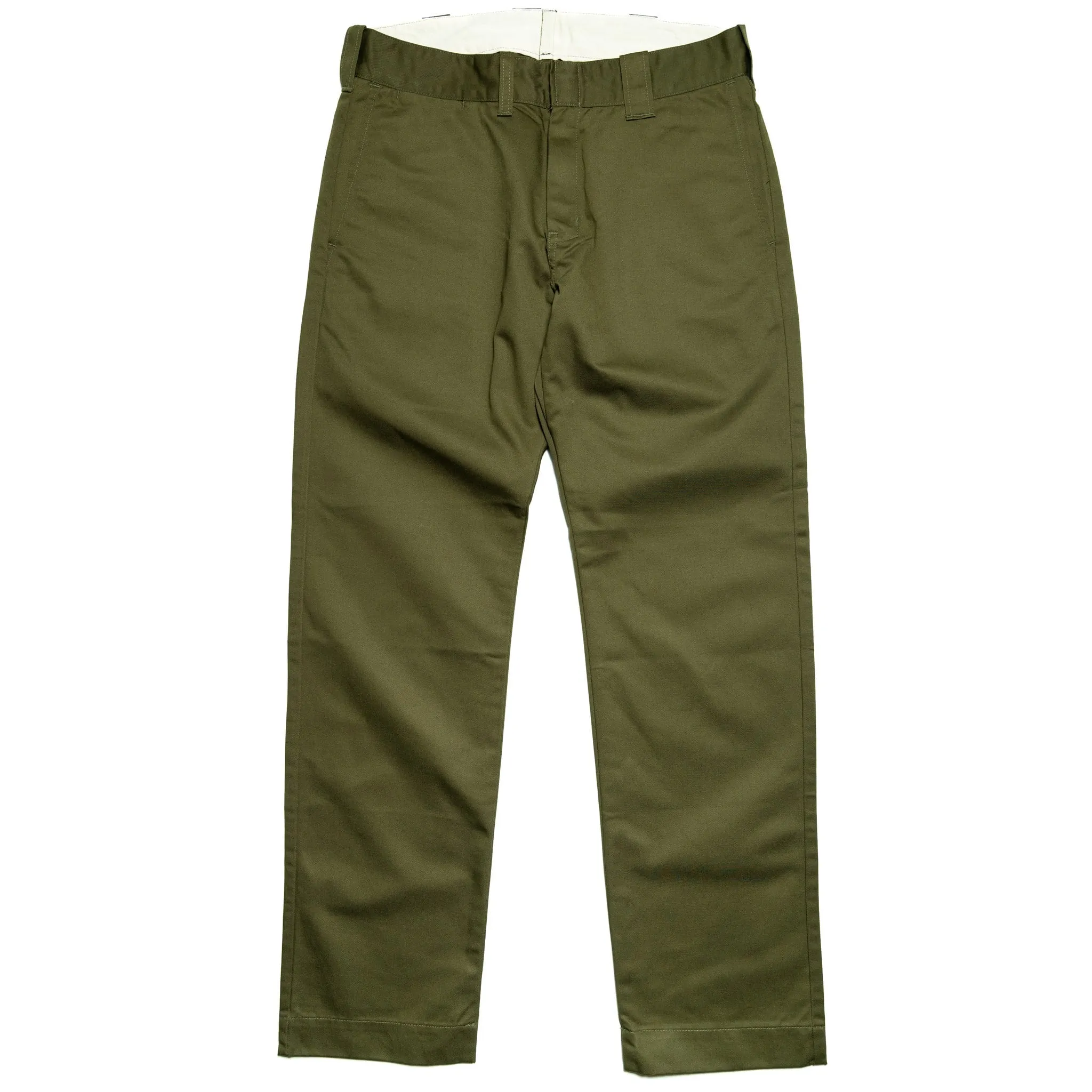 SWC500WP-CE T/C Twill Trousers - Mid Rise Slim Straight - Olive sold by BlackBlue product image thumbnail 2