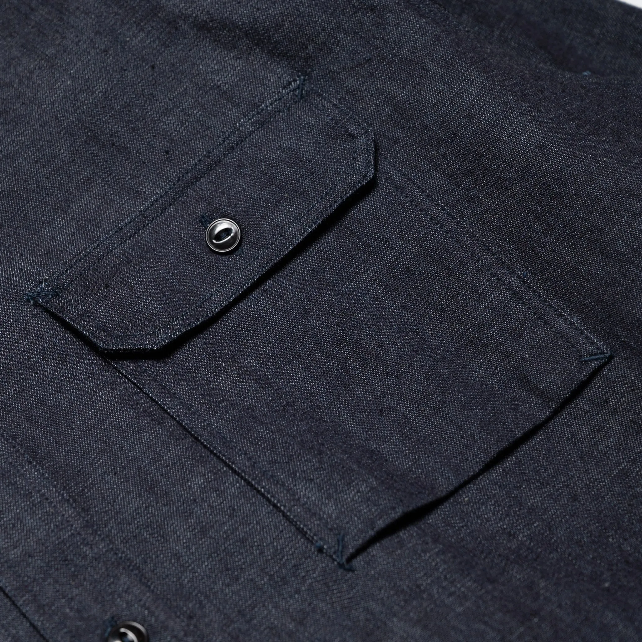 MMLS1000 Triple Stitch L/S Denim Shirt sold by BlackBlue product image thumbnail 5