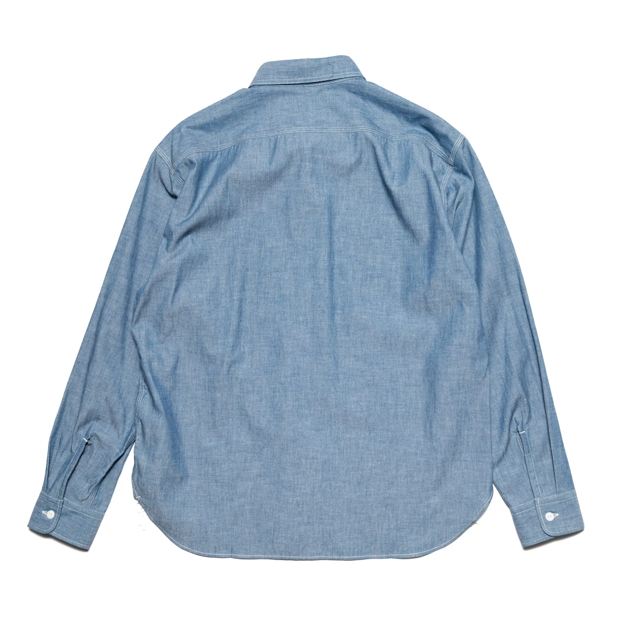 MALS1001 Triple Stitch L/S Chambray Shirt sold by BlackBlue product image thumbnail 2