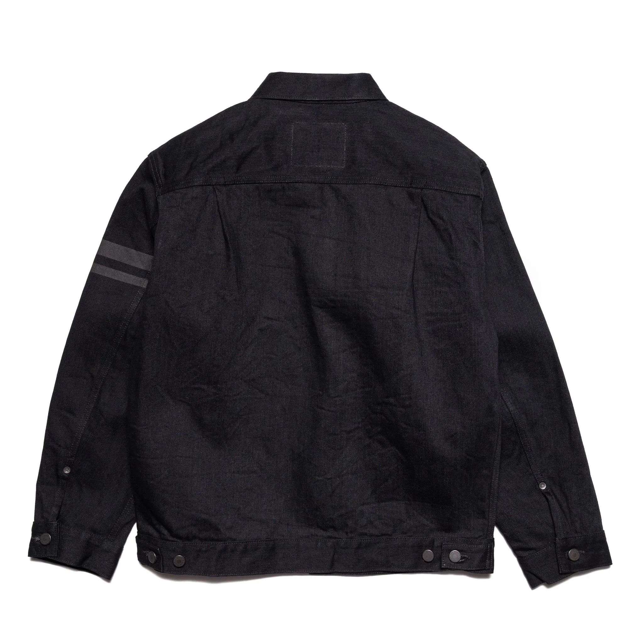 #200 Classic Denim Jacket 15.7oz Black sold by BlackBlue product image thumbnail 2