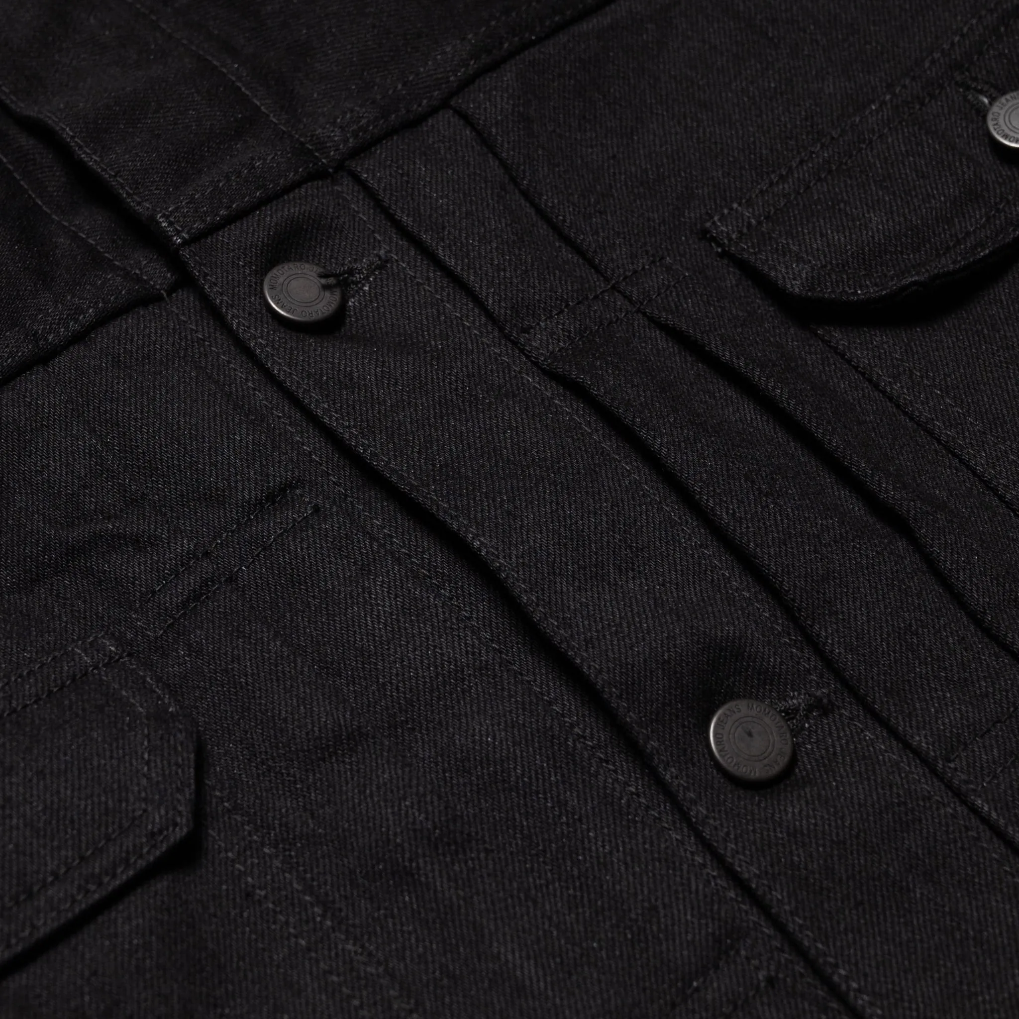 #200 Classic Denim Jacket 15.7oz Black sold by BlackBlue product image thumbnail 5