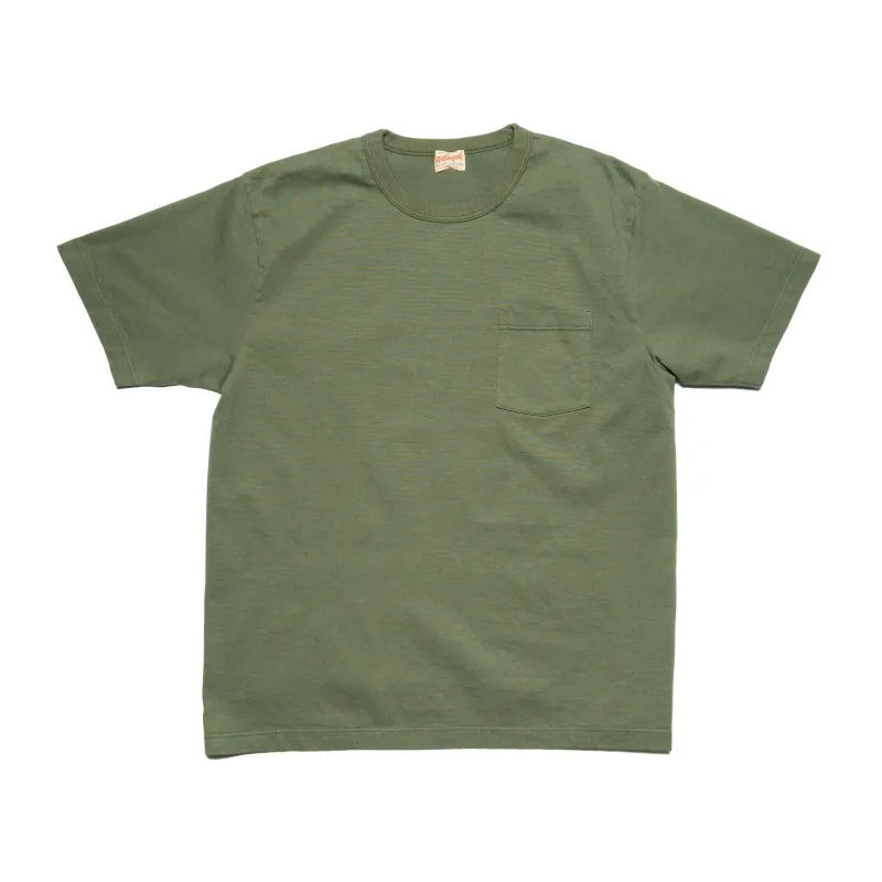 WV78932 Heavyweight Pocket Tee - Olive sold by BlackBlue