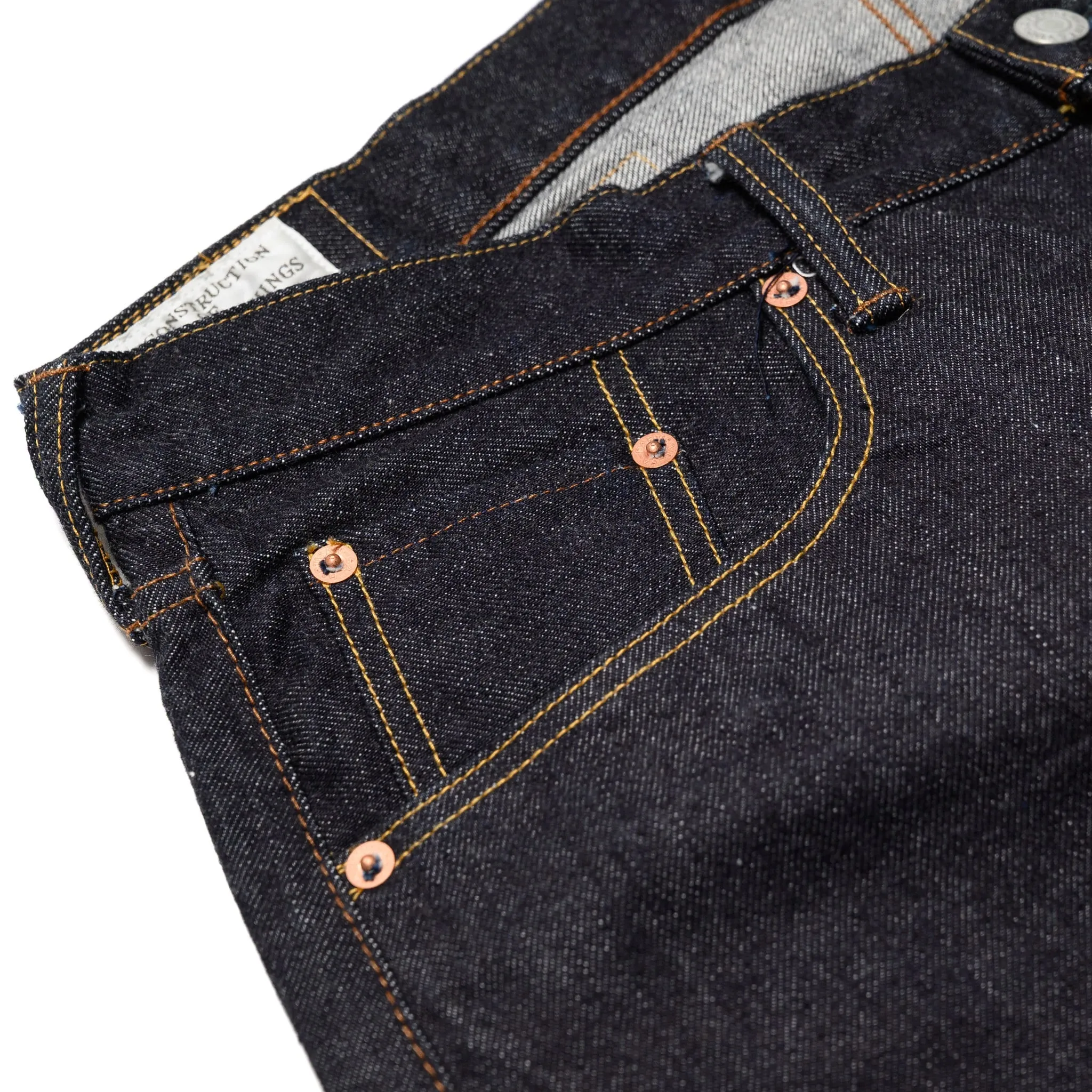 SD-102CB 15oz Selvedge Denim Wide Straight sold by BlackBlue product image thumbnail 5
