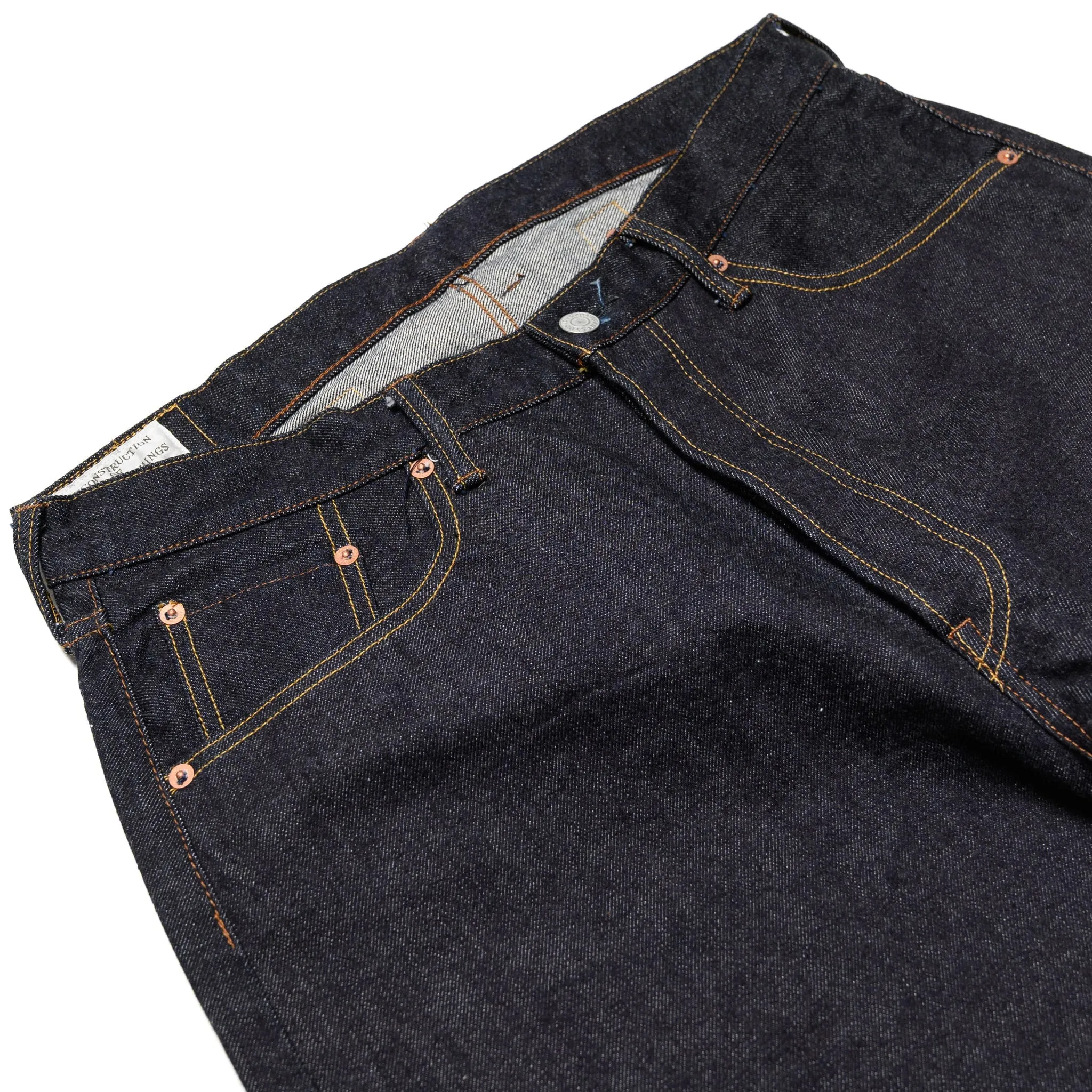 SD-102CB 15oz Selvedge Denim Wide Straight sold by BlackBlue product image thumbnail 4