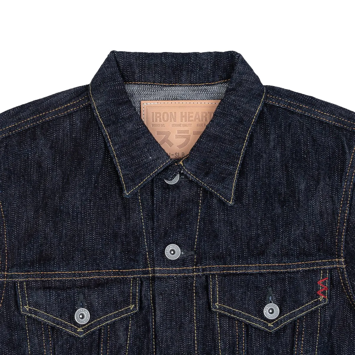IH-526J-SLB - 16oz Slubby Selvedge Denim Type III Jacket - Indigo sold by BlackBlue product image thumbnail 5