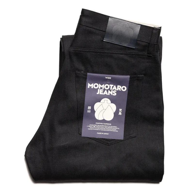 #400 Standard Wide 14.7oz Zipper Fly Black sold by BlackBlue