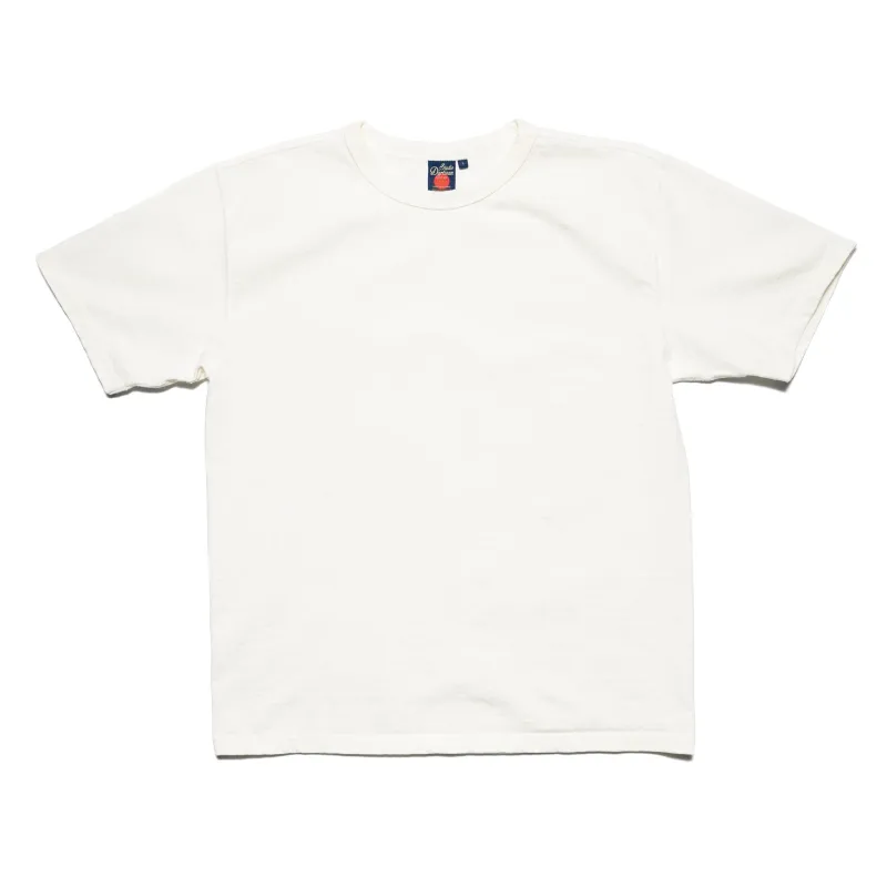 9913 10.5oz Loopwheel Tee - White sold by BlackBlue
