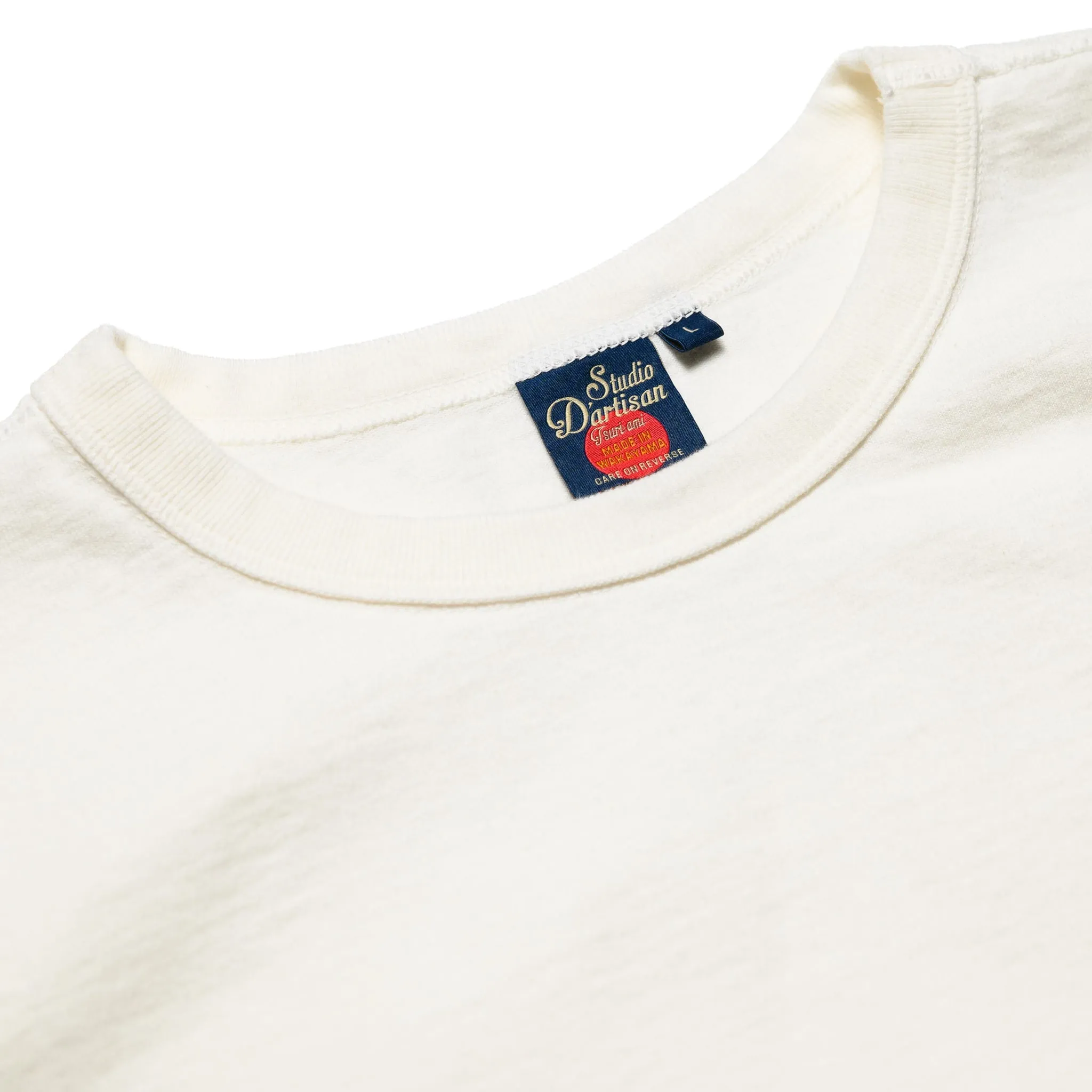 9913 10.5oz Loopwheel Tee - White sold by BlackBlue product image thumbnail 2