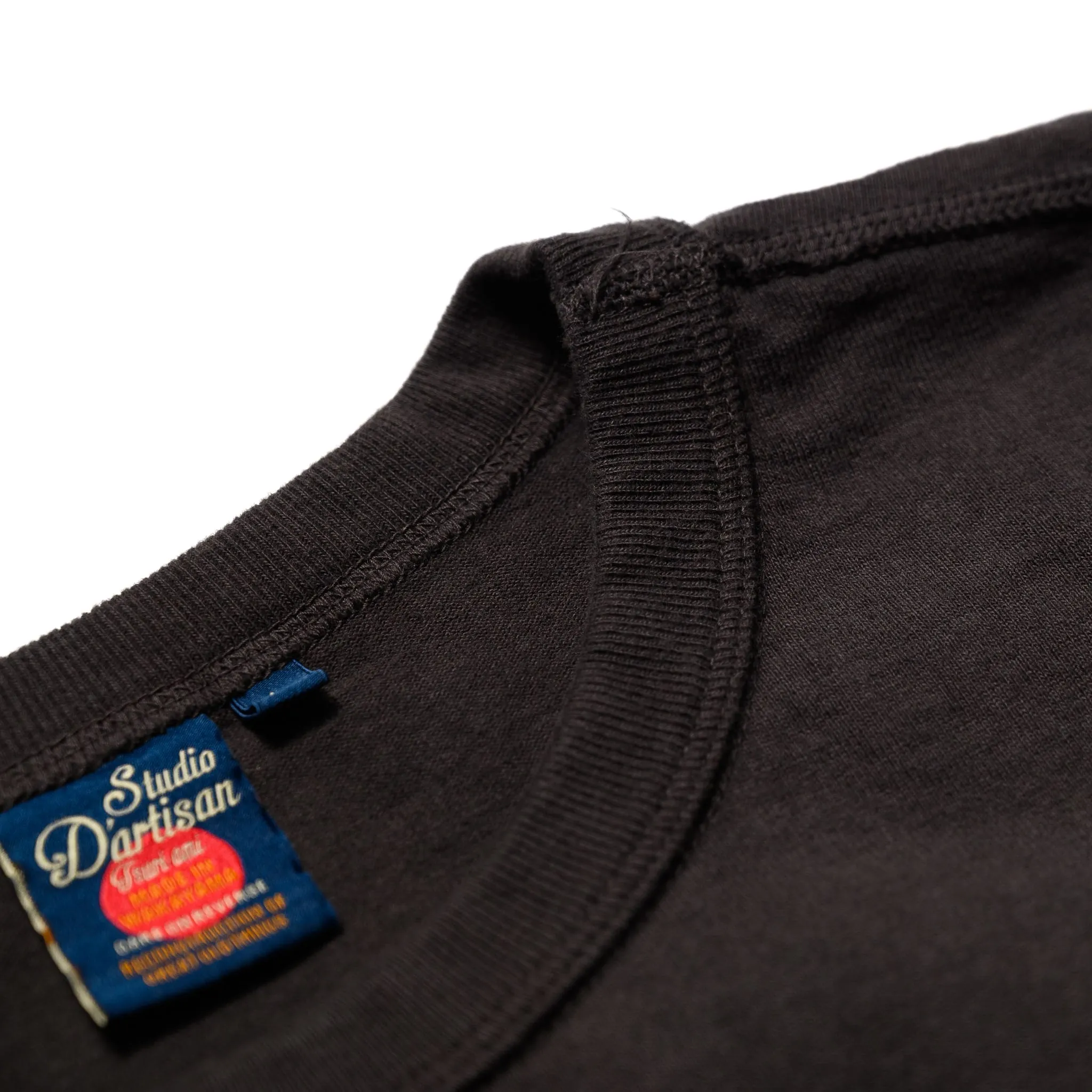 9913 10.5oz Loopwheel Tee - Black sold by BlackBlue product image thumbnail 3