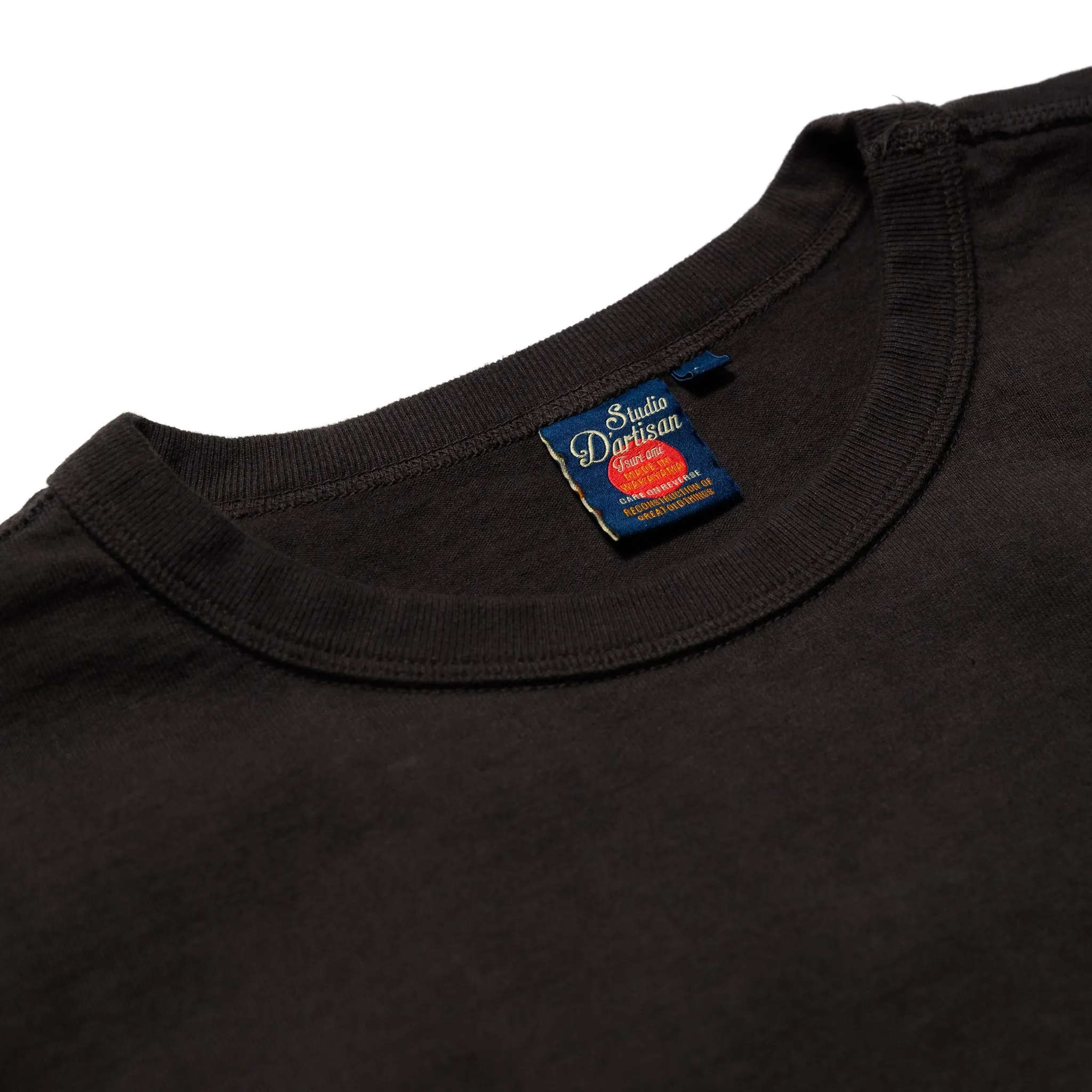 9913 10.5oz Loopwheel Tee - Black sold by BlackBlue product image thumbnail 2