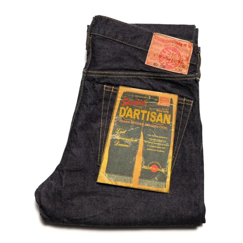 SD-108 15oz Selvedge Denim Relax Tapered sold by BlackBlue