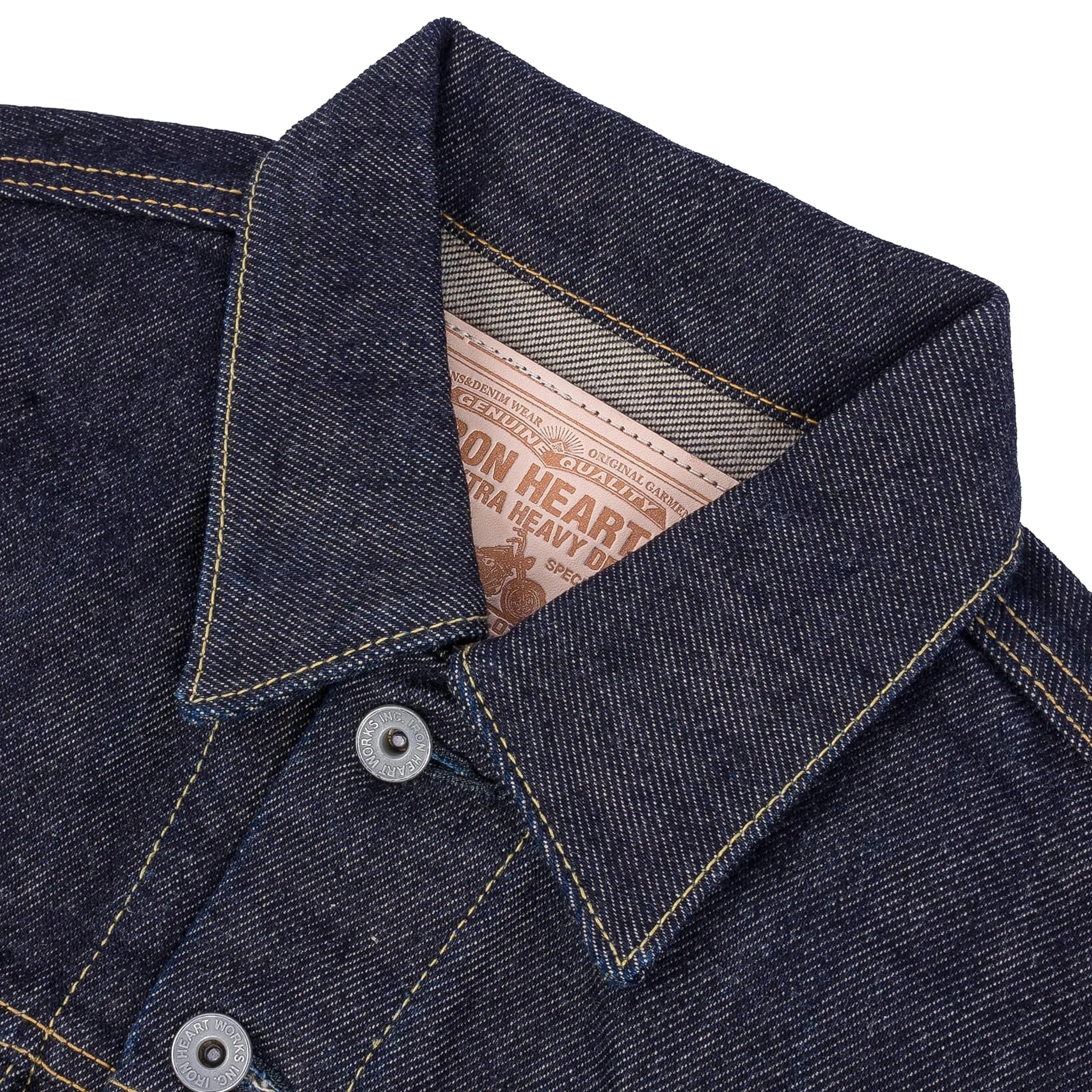 IH-526PJ 21oz Selvedge Denim Modified Type III Jacket - Indigo sold by BlackBlue product image thumbnail 3