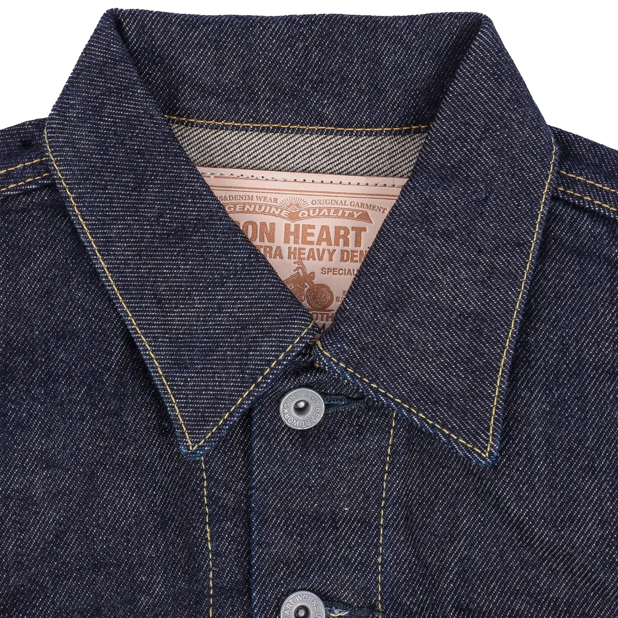 IH-526PJ 21oz Selvedge Denim Modified Type III Jacket - Indigo sold by BlackBlue product image thumbnail 4