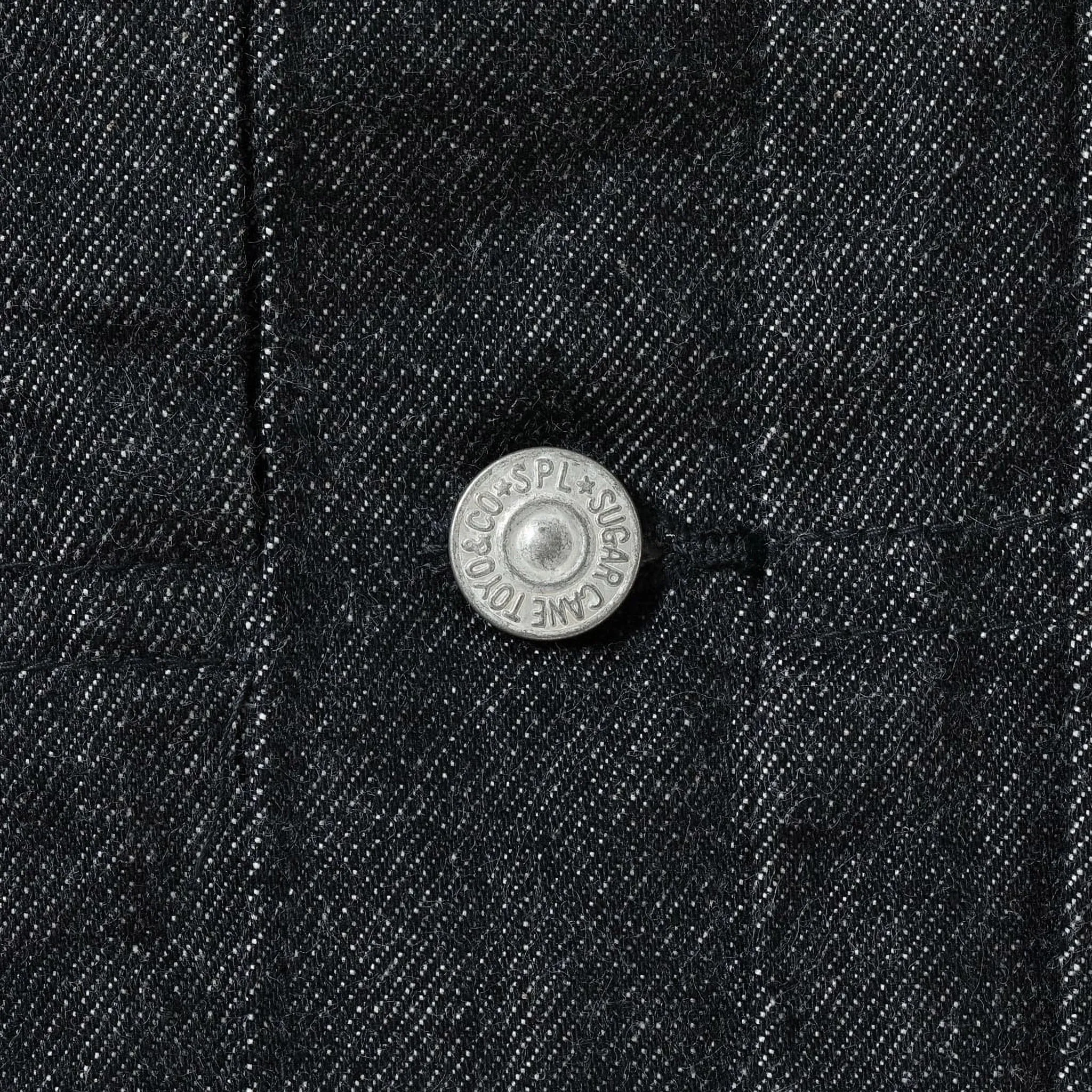 SC15650 14.25oz Black Selvedge Denim Jacket 1953 Model sold by BlackBlue product image thumbnail 4