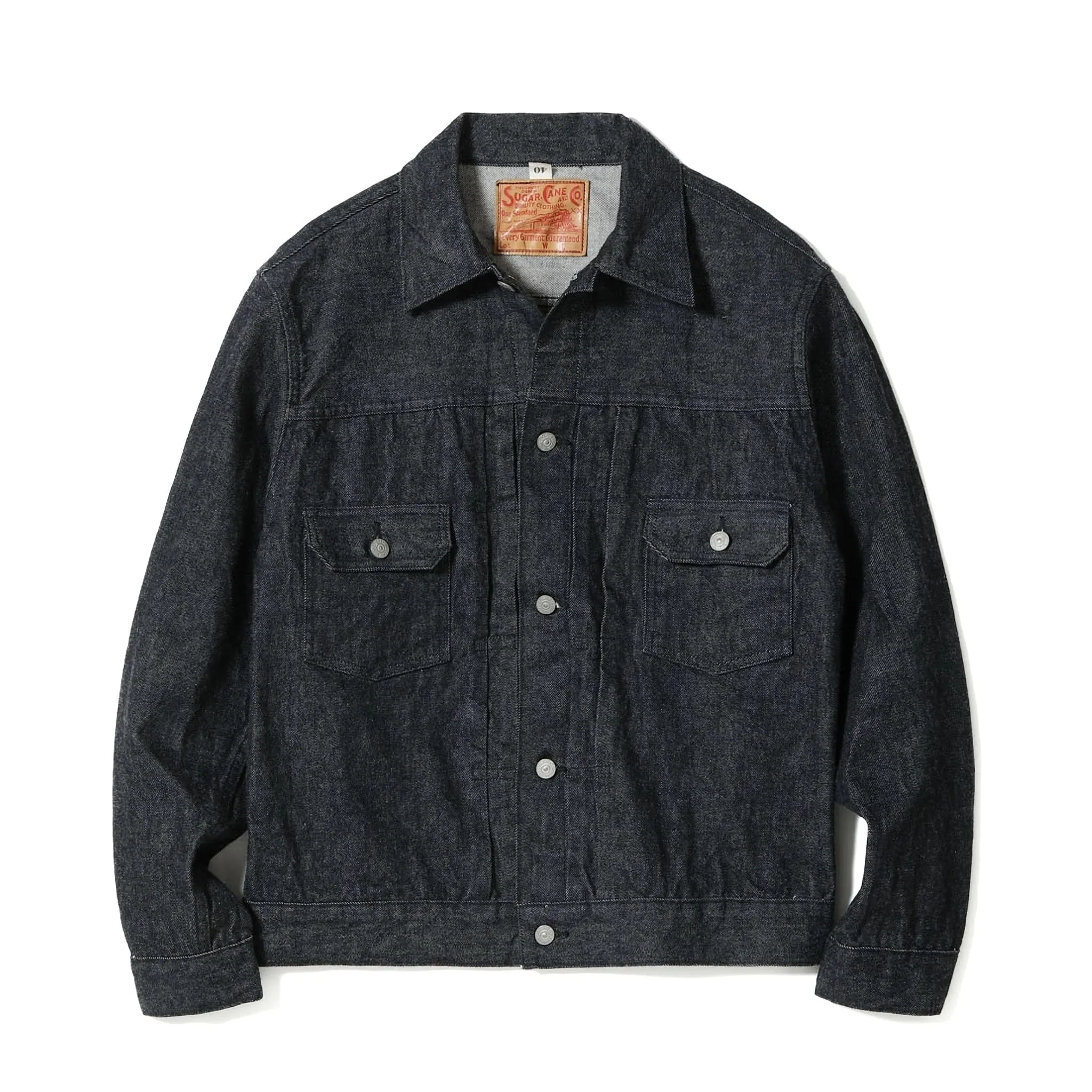 SC15650 14.25oz Black Selvedge Denim Jacket 1953 Model sold by BlackBlue
