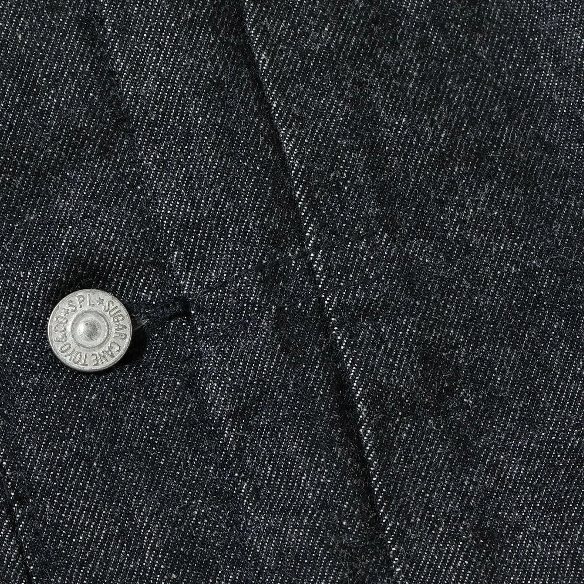 SC15650 14.25oz Black Selvedge Denim Jacket 1953 Model sold by BlackBlue product image thumbnail 5