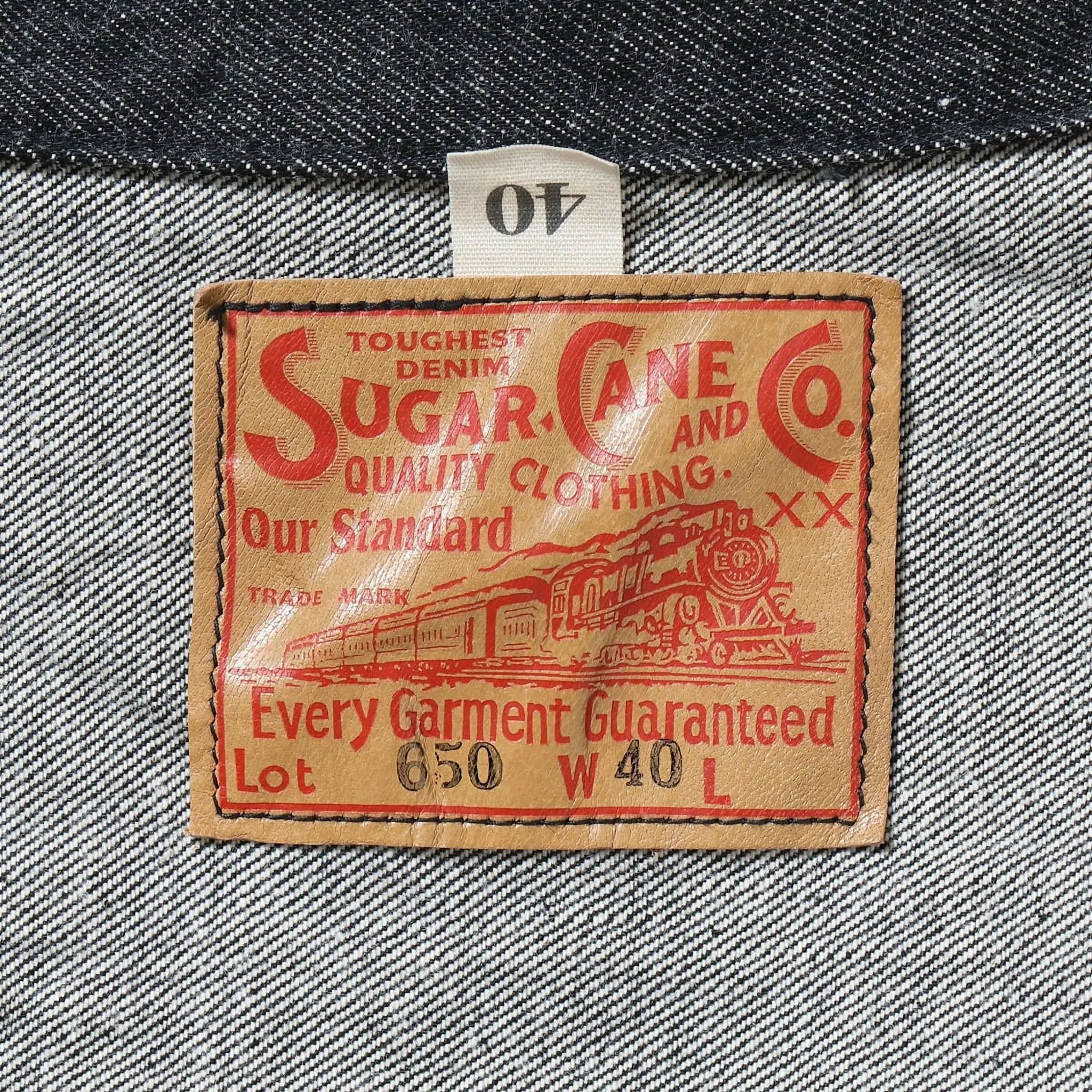 SC15650 14.25oz Black Selvedge Denim Jacket 1953 Model sold by BlackBlue product image thumbnail 3