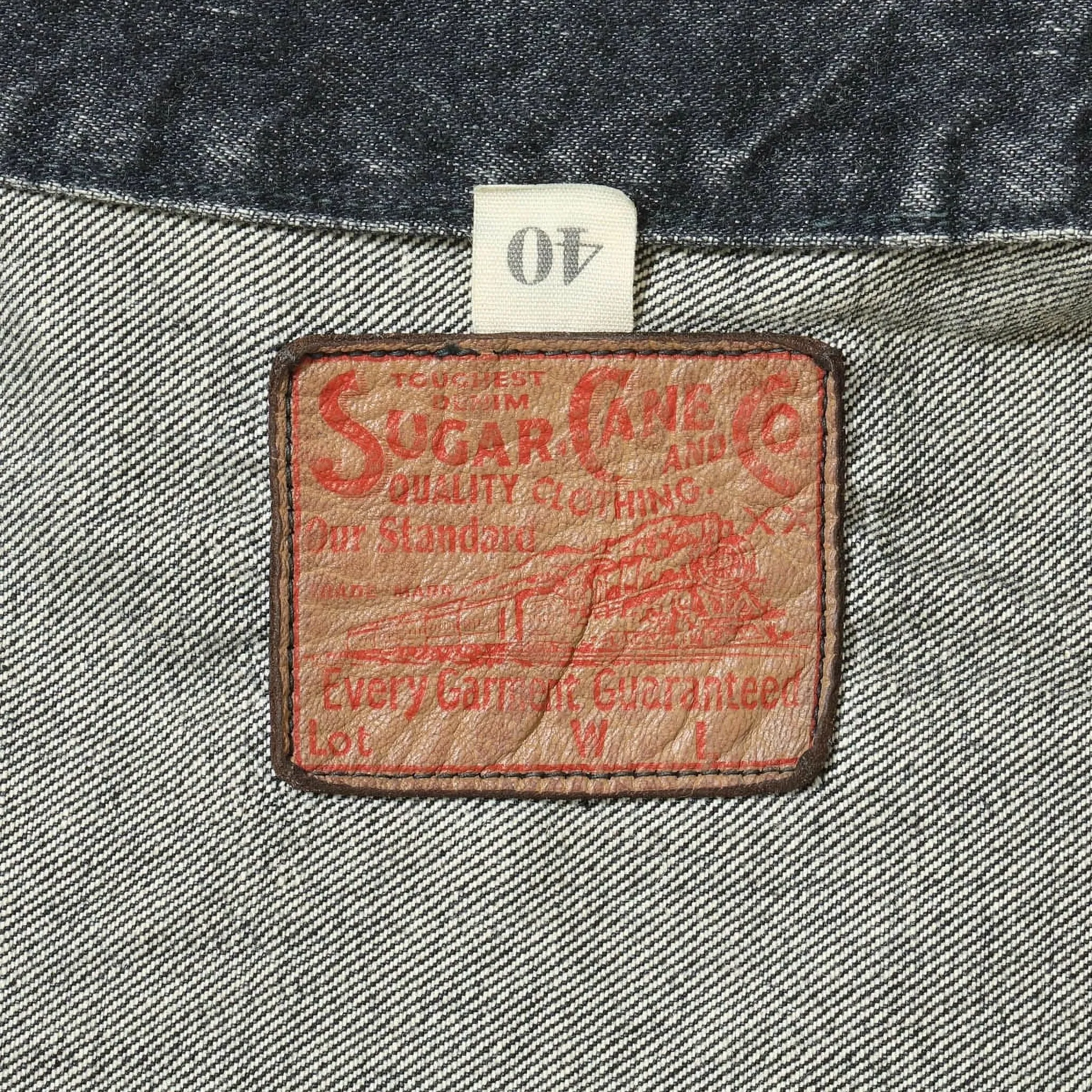 SC15650H 14.25oz Black Selvedge Denim Jacket 1953 Aged Model sold by BlackBlue product image thumbnail 3