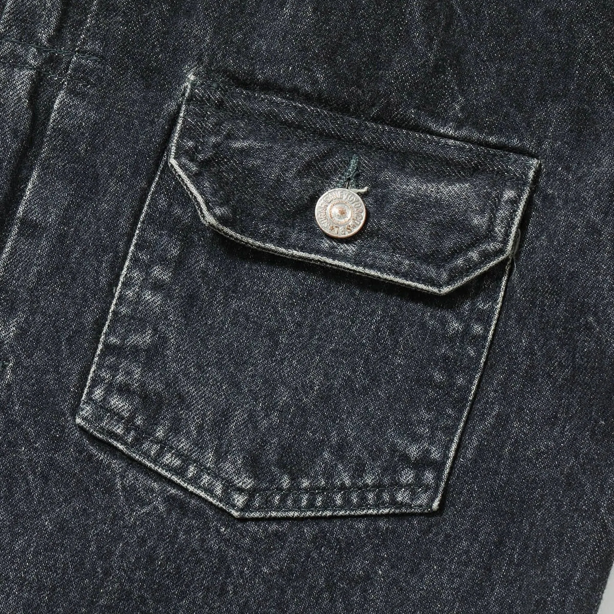 SC15650H 14.25oz Black Selvedge Denim Jacket 1953 Aged Model sold by BlackBlue product image thumbnail 5