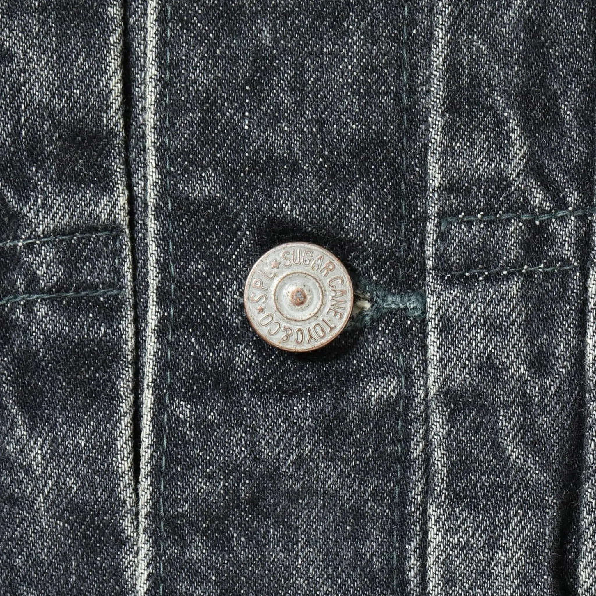 SC15650H 14.25oz Black Selvedge Denim Jacket 1953 Aged Model sold by BlackBlue product image thumbnail 4