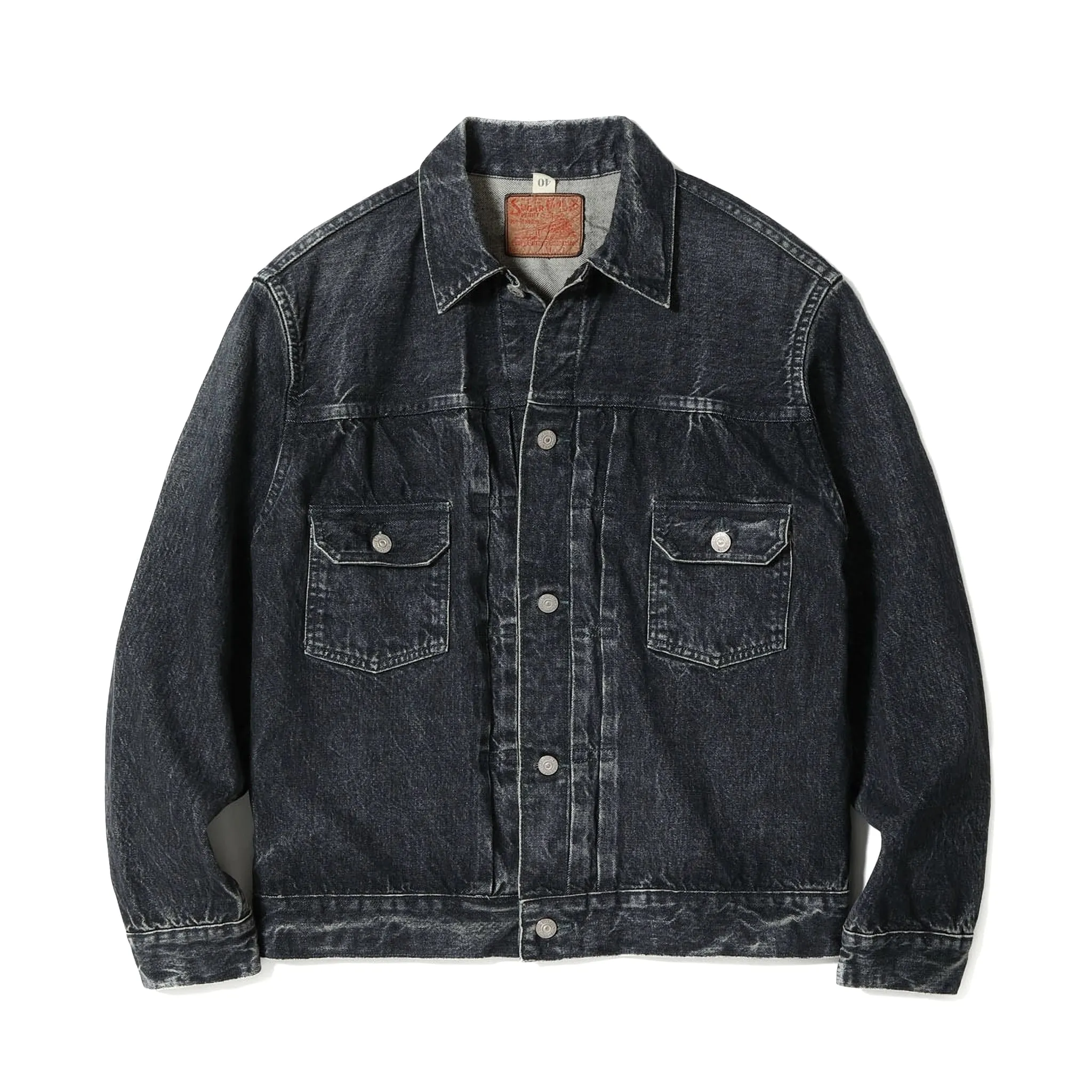 SC15650H 14.25oz Black Selvedge Denim Jacket 1953 Aged Model sold by BlackBlue
