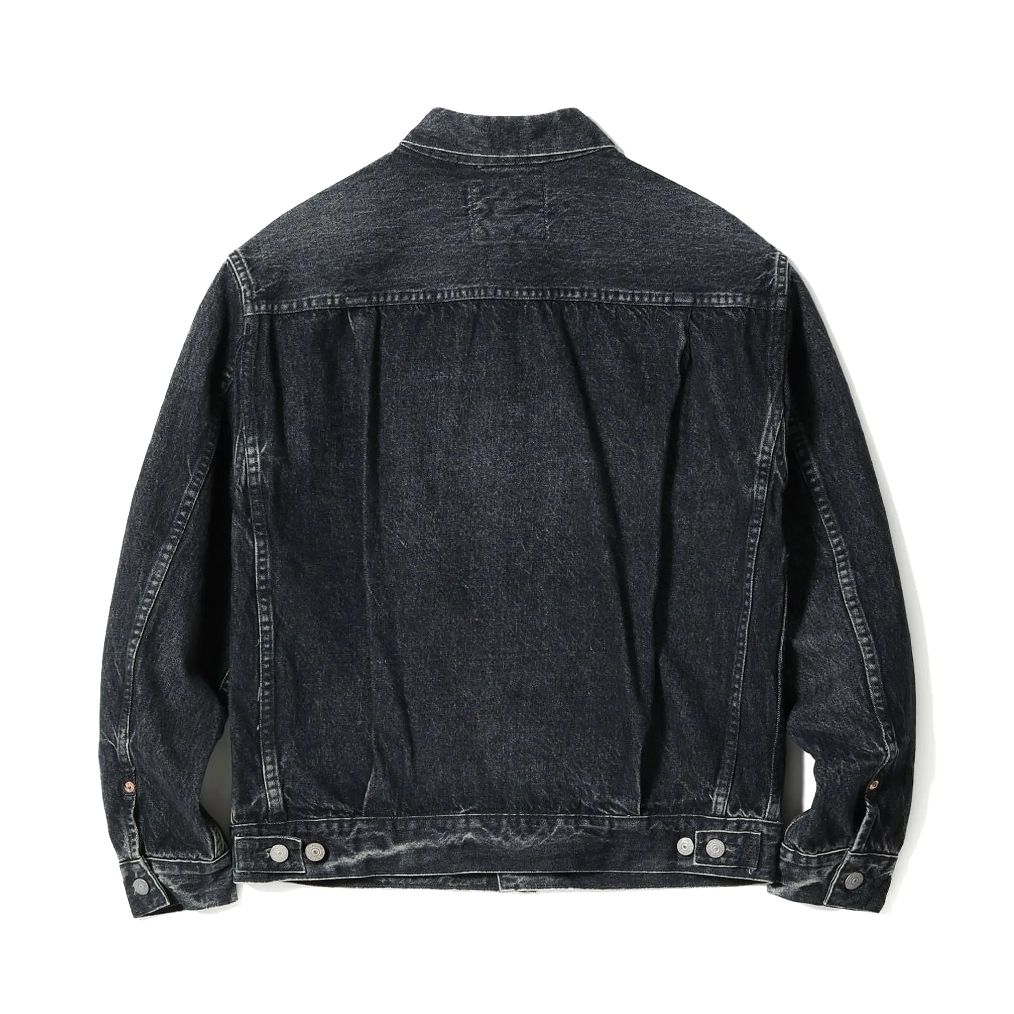 SC15650H 14.25oz Black Selvedge Denim Jacket 1953 Aged Model sold by BlackBlue product image thumbnail 2