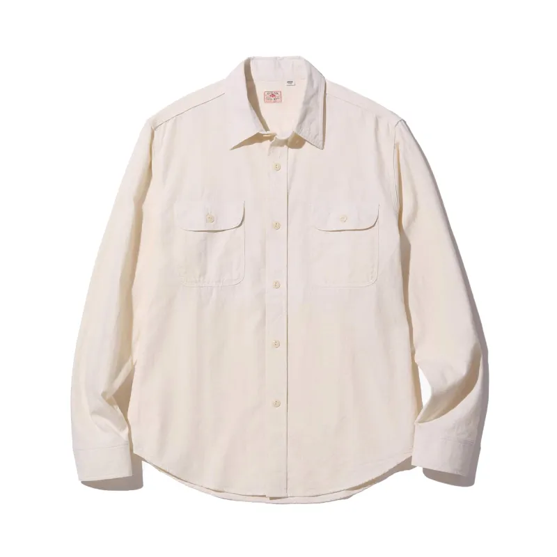 SC27851 Chambray Work Shirt White sold by BlackBlue