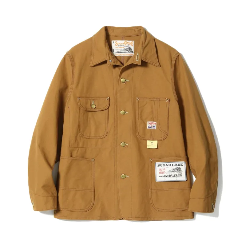 SC15657 13oz Brown Duck Work Coat sold by BlackBlue