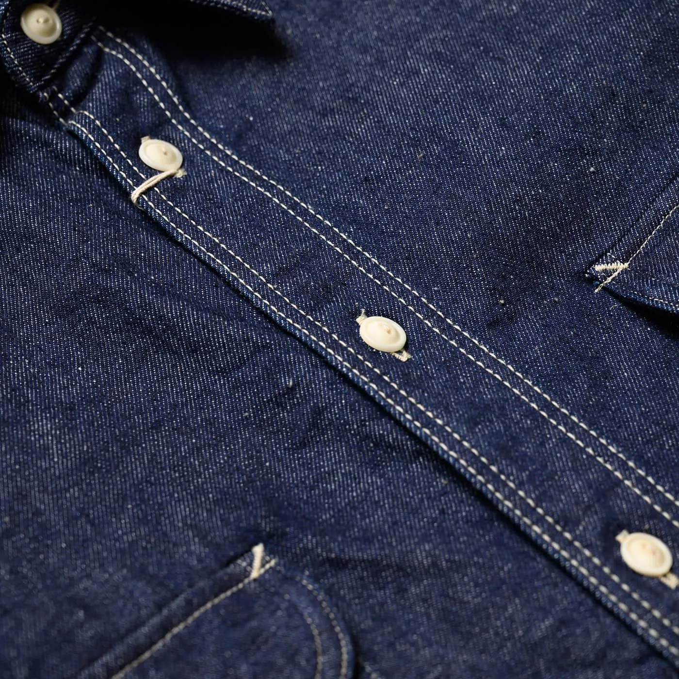 Japanese Cotton 10oz Denim Shirt - Indigo sold by BlackBlue product image thumbnail 4