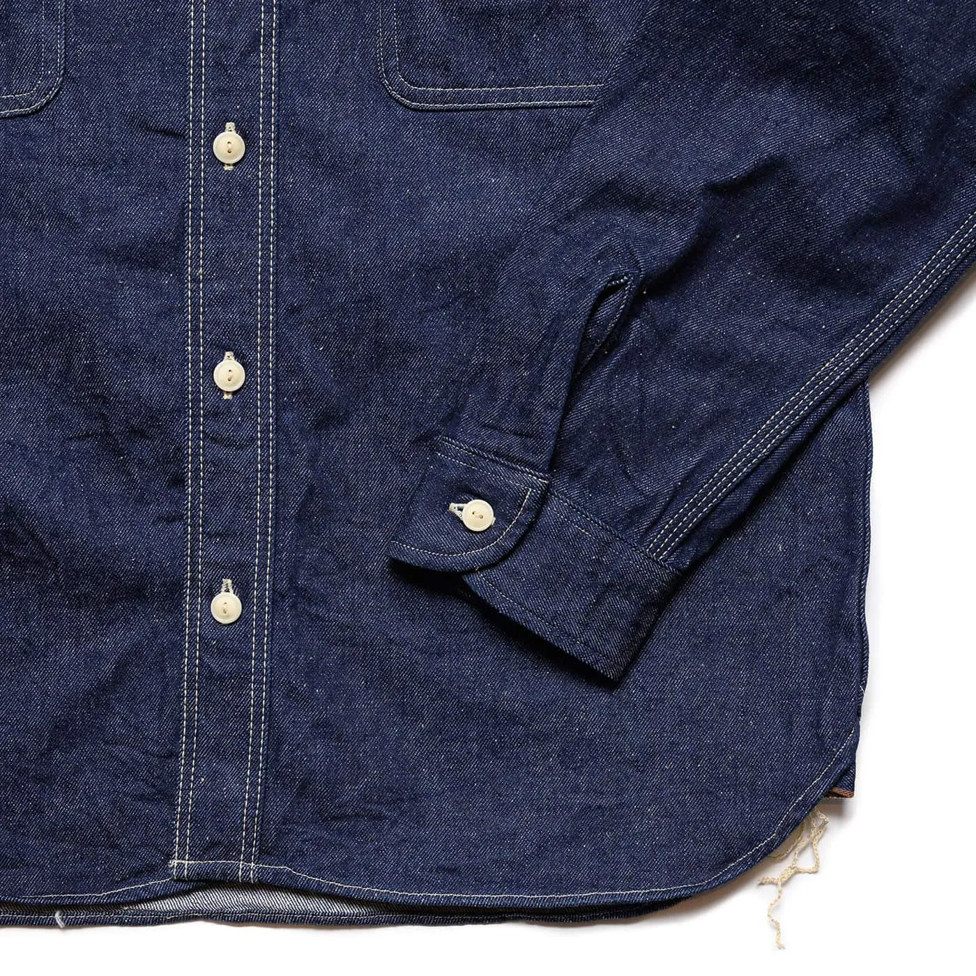 Japanese Cotton 10oz Denim Shirt - Indigo sold by BlackBlue product image thumbnail 5