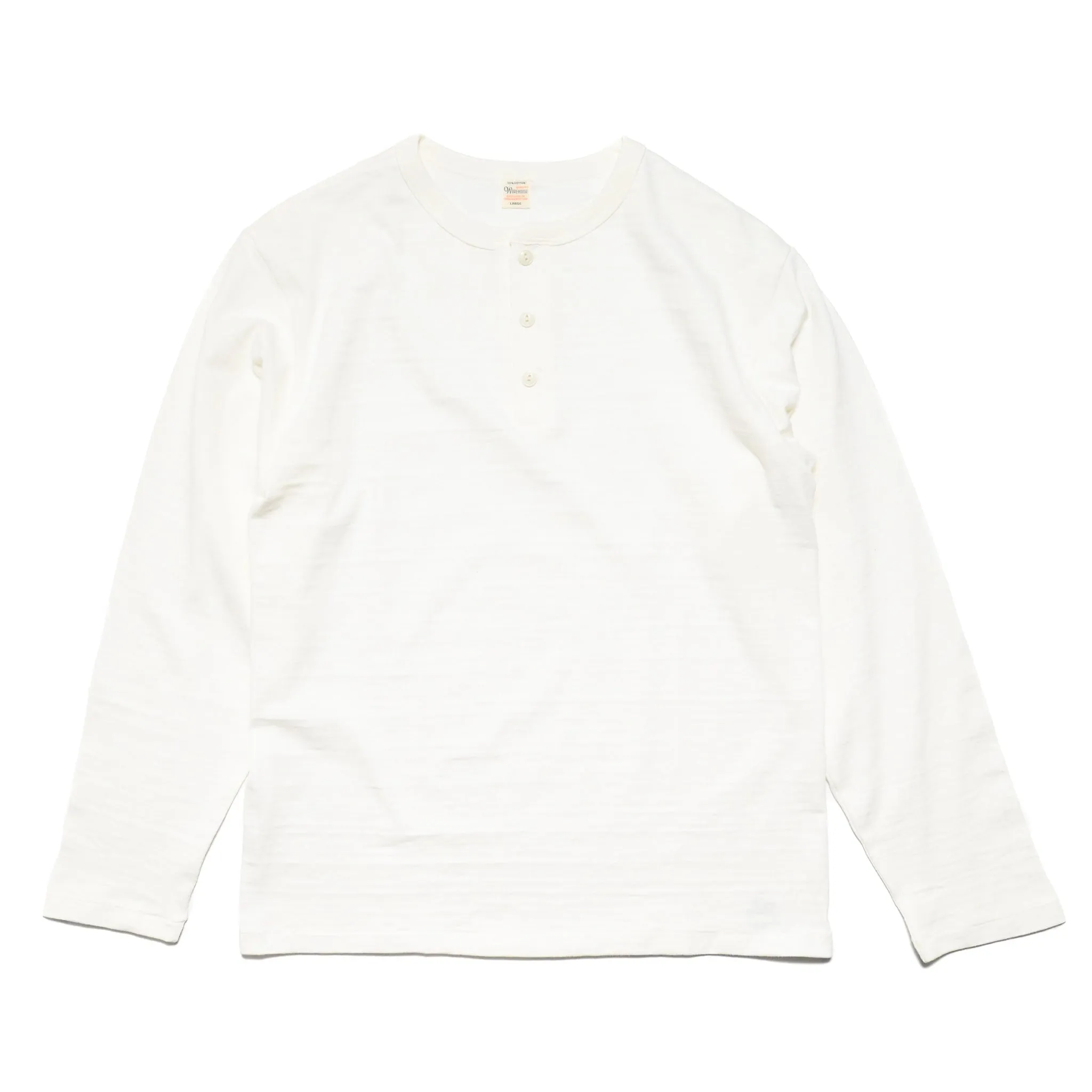 5907 Long Sleeve Henley - Off White sold by BlackBlue