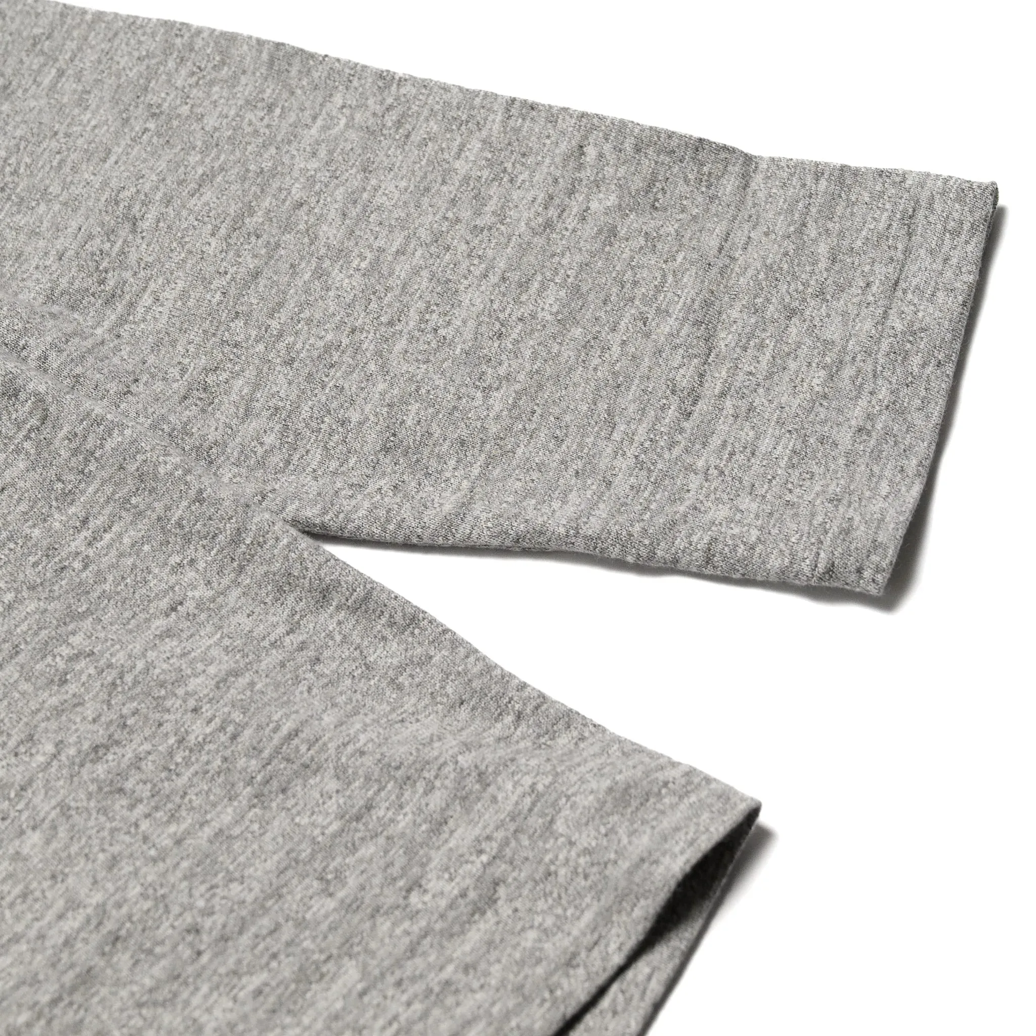 5906 Long Sleeve Crew Neck - Heather Grey sold by BlackBlue product image thumbnail 3