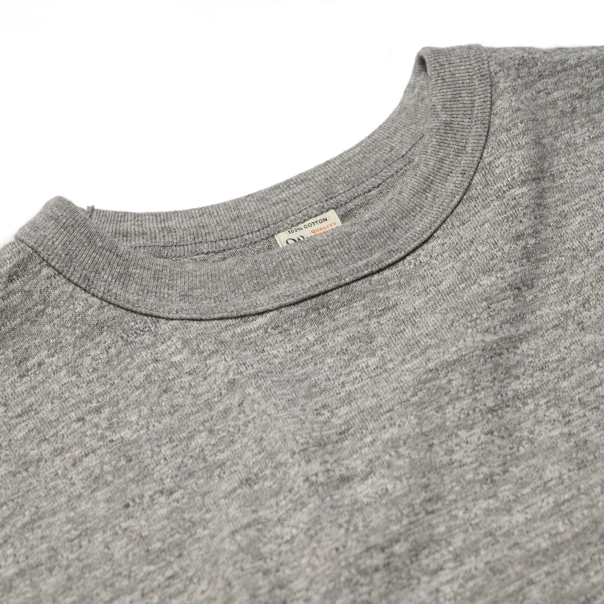 5906 Long Sleeve Crew Neck - Heather Grey sold by BlackBlue product image thumbnail 2