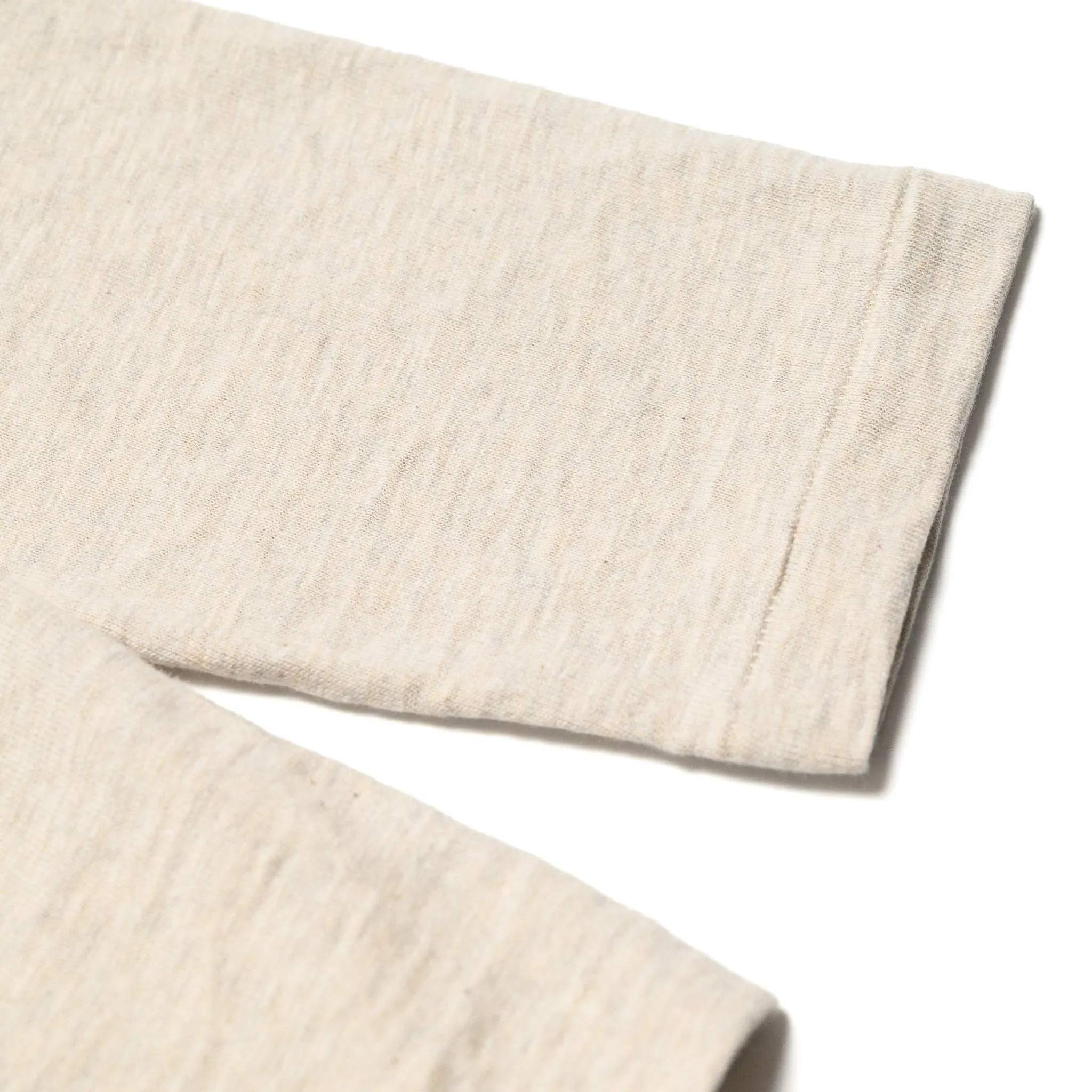 5906 Long Sleeve Crew Neck - Oatmeal sold by BlackBlue product image thumbnail 3