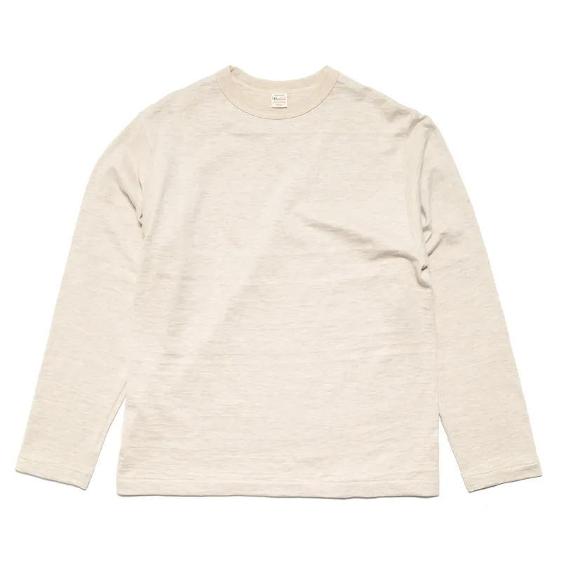 5906 Long Sleeve Crew Neck - Oatmeal sold by BlackBlue