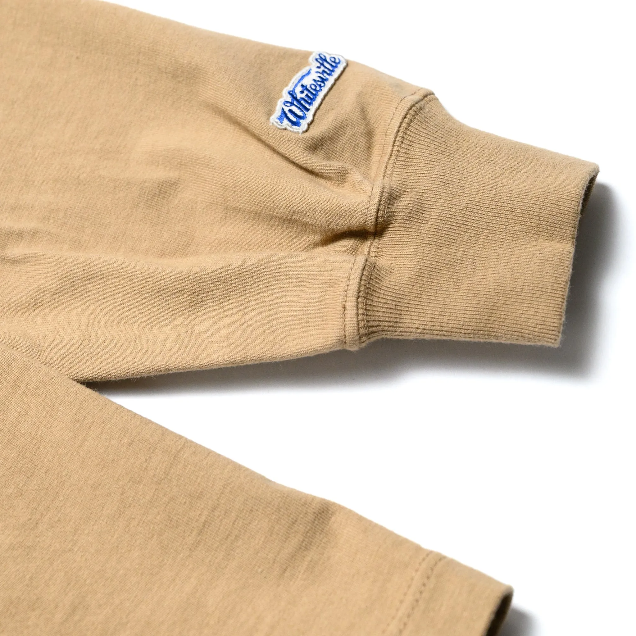 WV68849 Heavyweight Long Sleeve Pocket T-Shirt Beige sold by BlackBlue product image thumbnail 4
