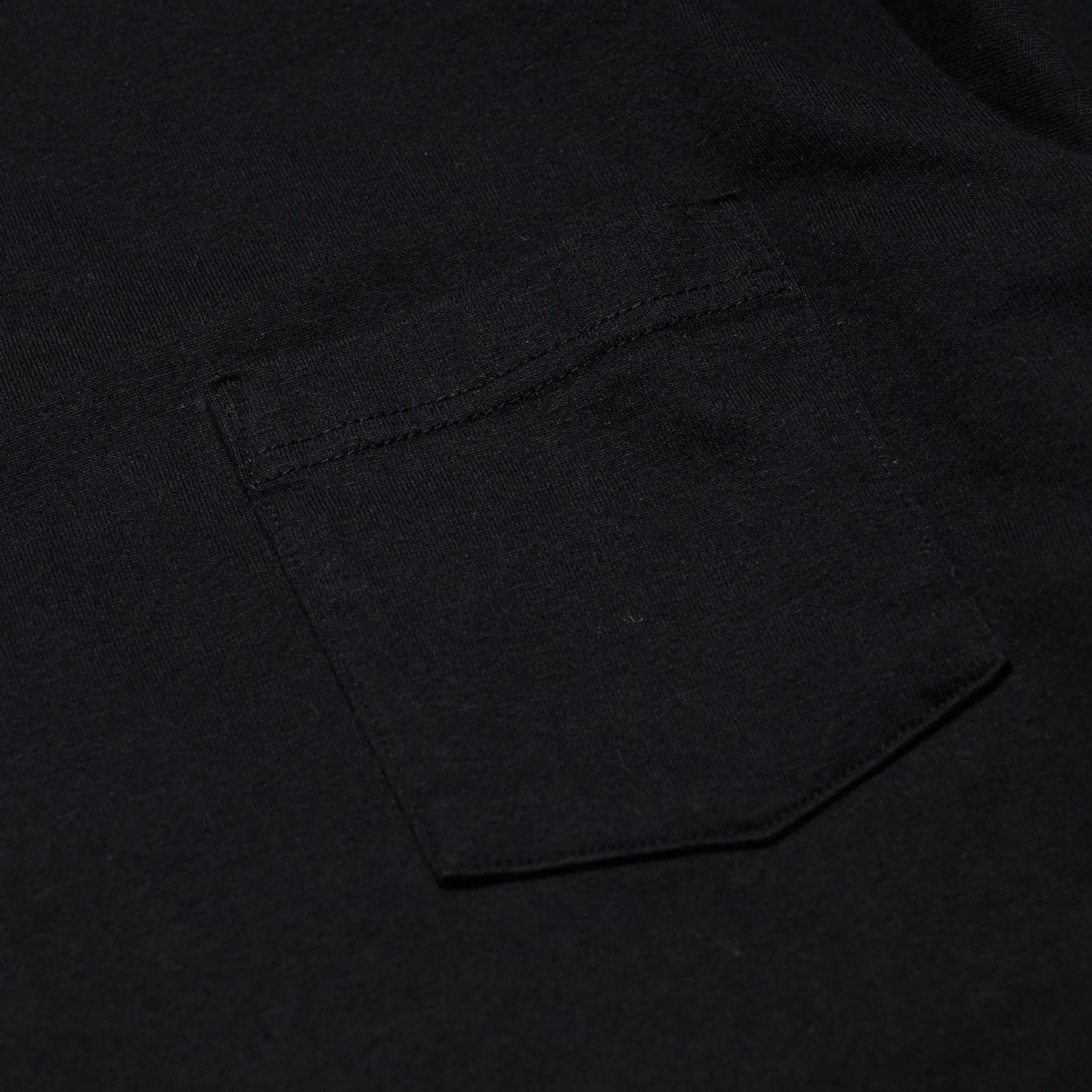 WV68849 Heavyweight Long Sleeve Pocket T-Shirt Black sold by BlackBlue product image thumbnail 3