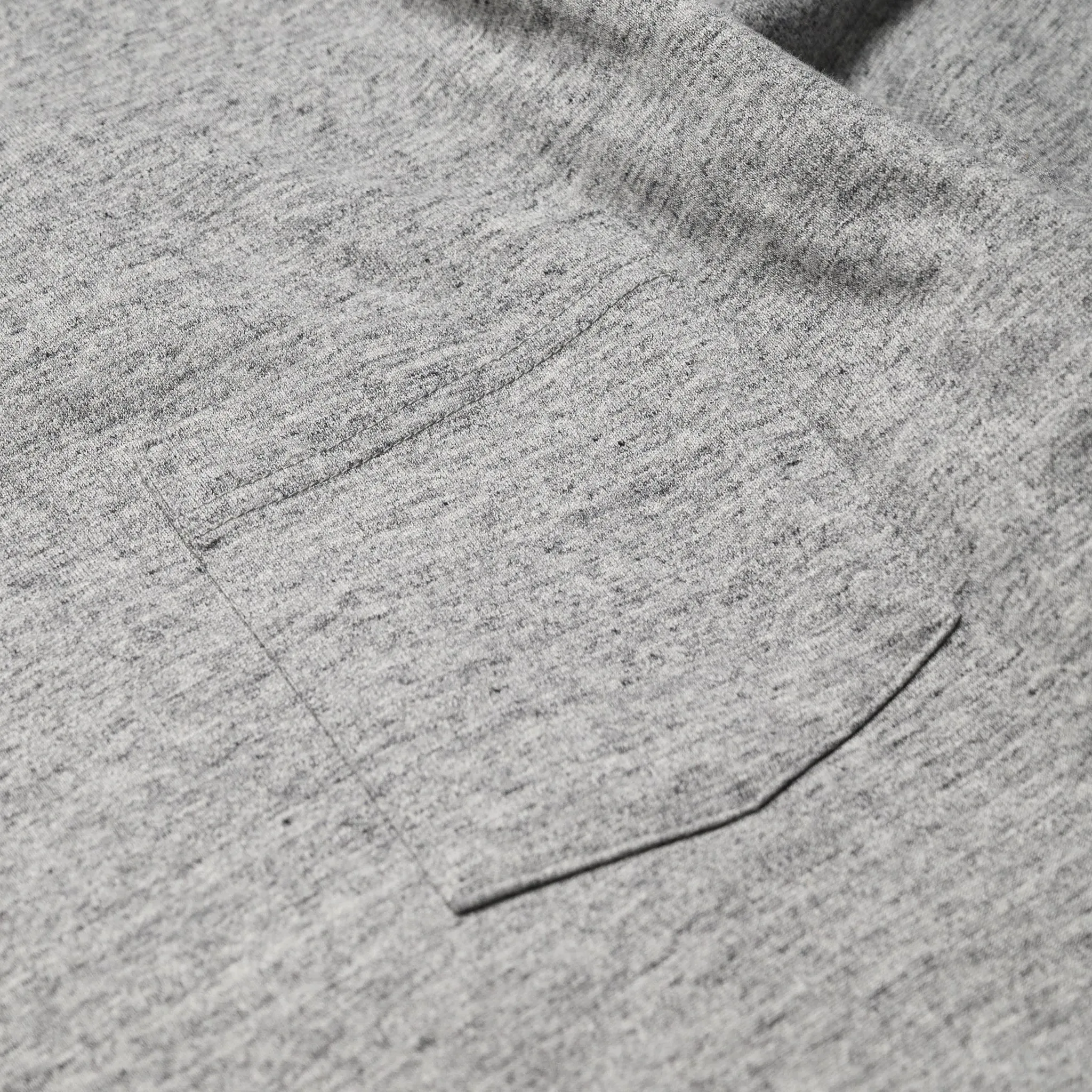 WV68849 Heavyweight Long Sleeve Pocket T-Shirt Heather Grey sold by BlackBlue product image thumbnail 3