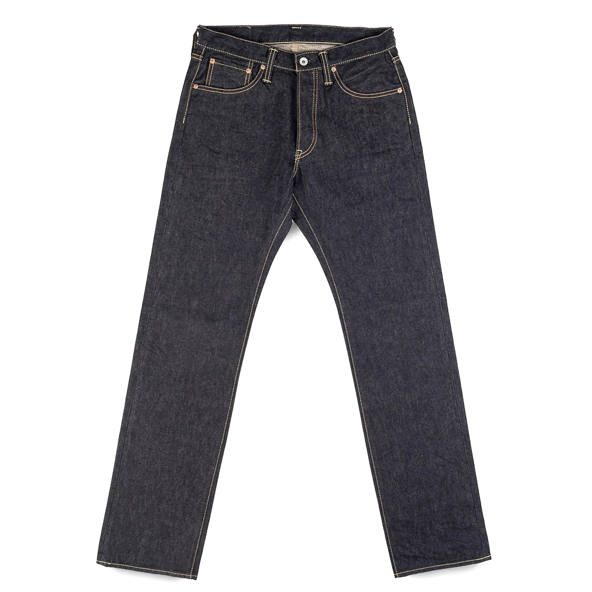 IH-634S-142 14oz Selvedge Denim Straight Cut Jeans - Indigo sold by BlackBlue product image thumbnail 2