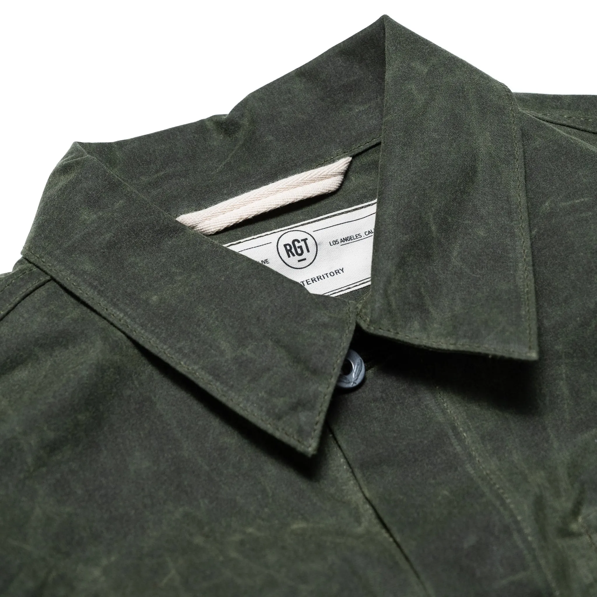 Ridgeline Supply Jacket - Waxed Olive sold by BlackBlue product image thumbnail 3