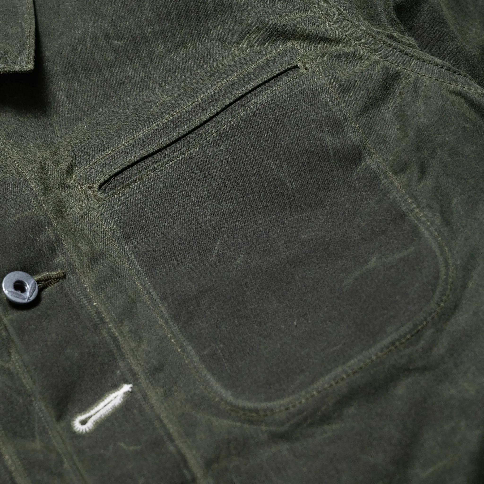 Ridgeline Supply Jacket - Waxed Olive sold by BlackBlue product image thumbnail 4