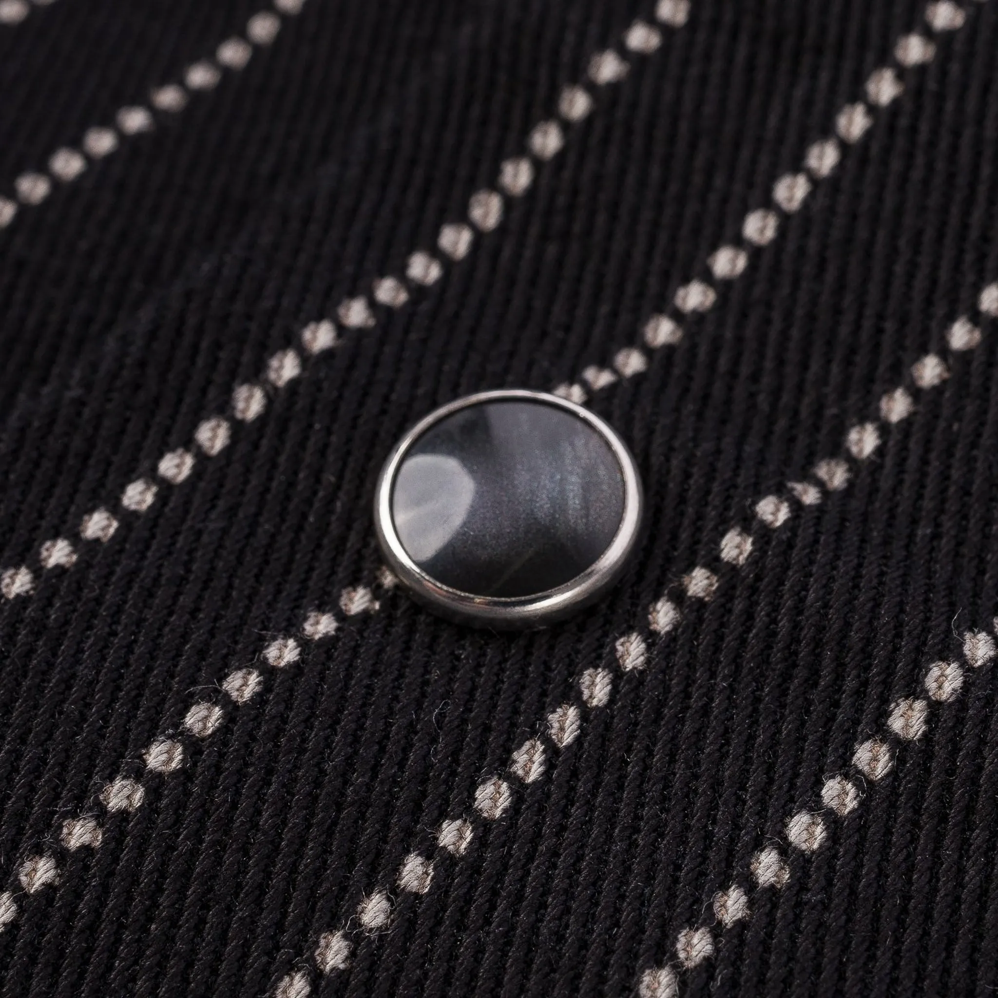 IHSH-416-BLK 10oz Wabash Short Sleeved Mechanic Shirt - Black sold by BlackBlue product image thumbnail 5