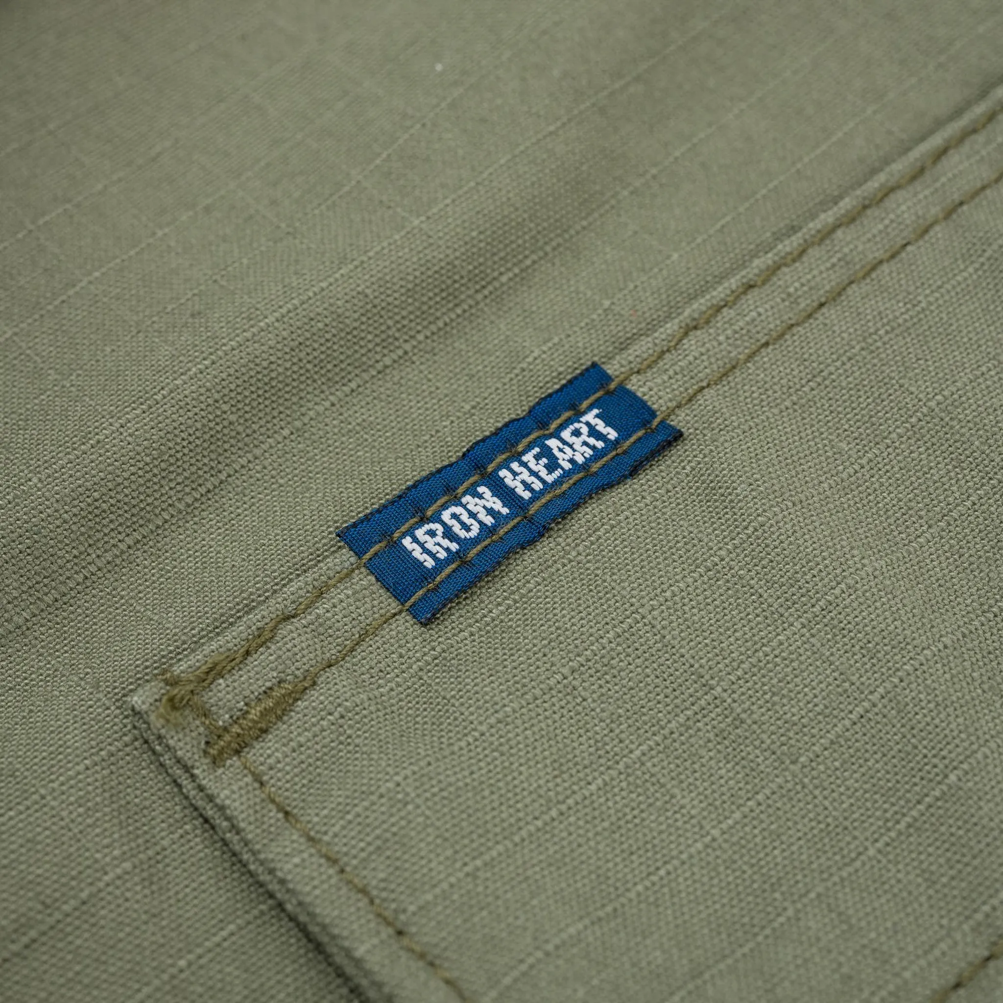 IHSH-415-GRN 8oz Ripstop Short Sleeved Mechanic Shirt - Green sold by BlackBlue product image thumbnail 5