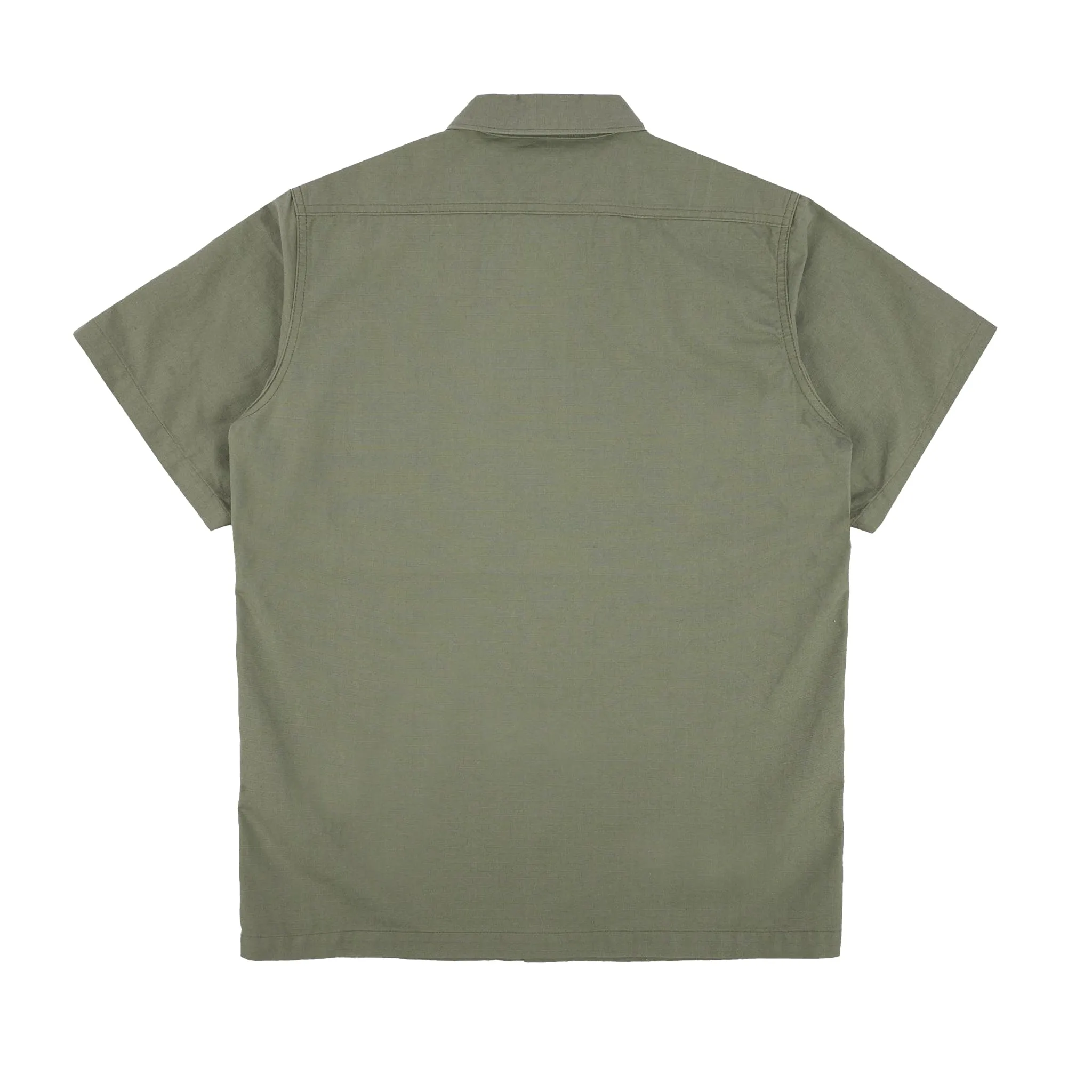 IHSH-415-GRN 8oz Ripstop Short Sleeved Mechanic Shirt - Green sold by BlackBlue product image thumbnail 2
