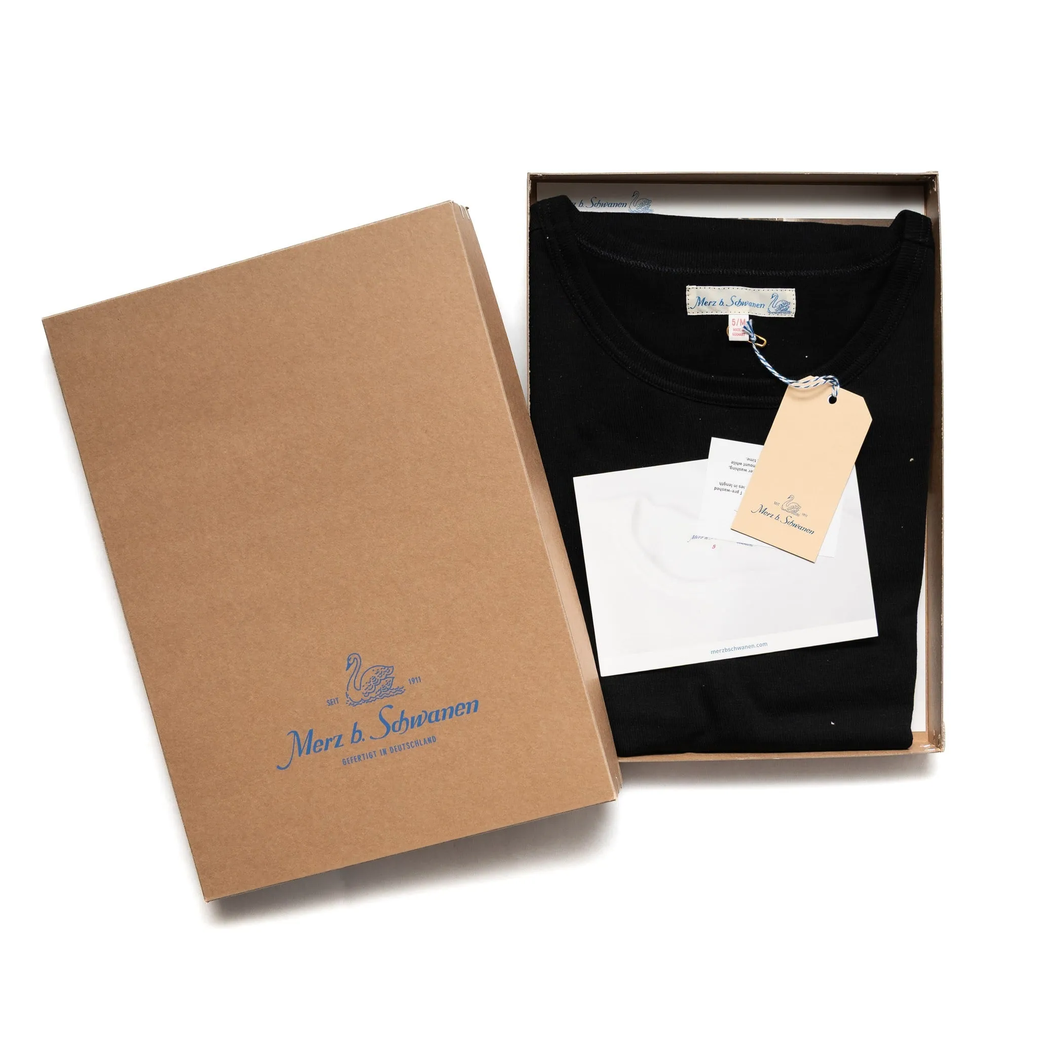 215.99 Classic Fit 7.2oz Loopwheeled T-shirt - Black sold by BlackBlue product image thumbnail 3