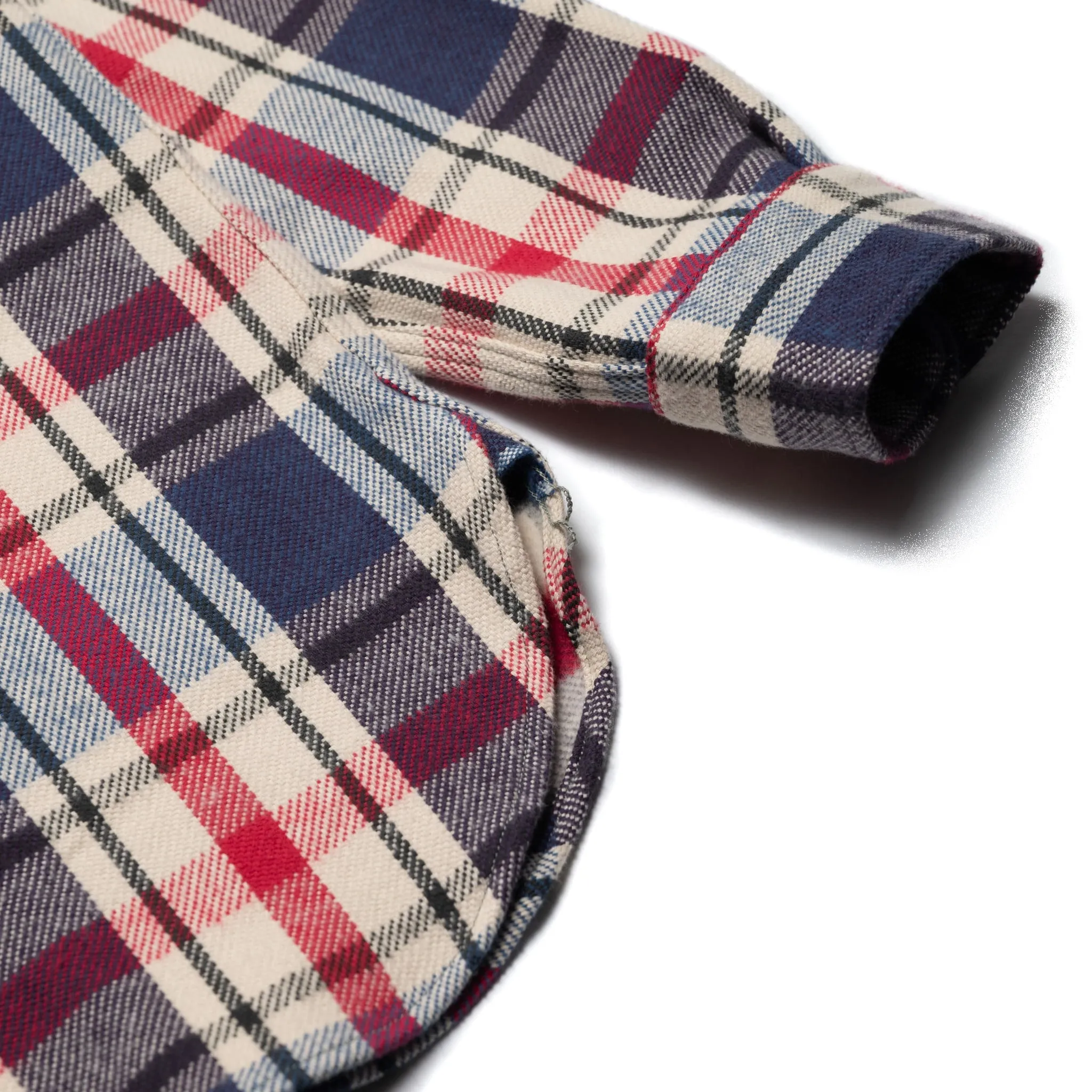 3104-N "D Pattern" Flannel Shirt - Blue sold by BlackBlue product image thumbnail 5