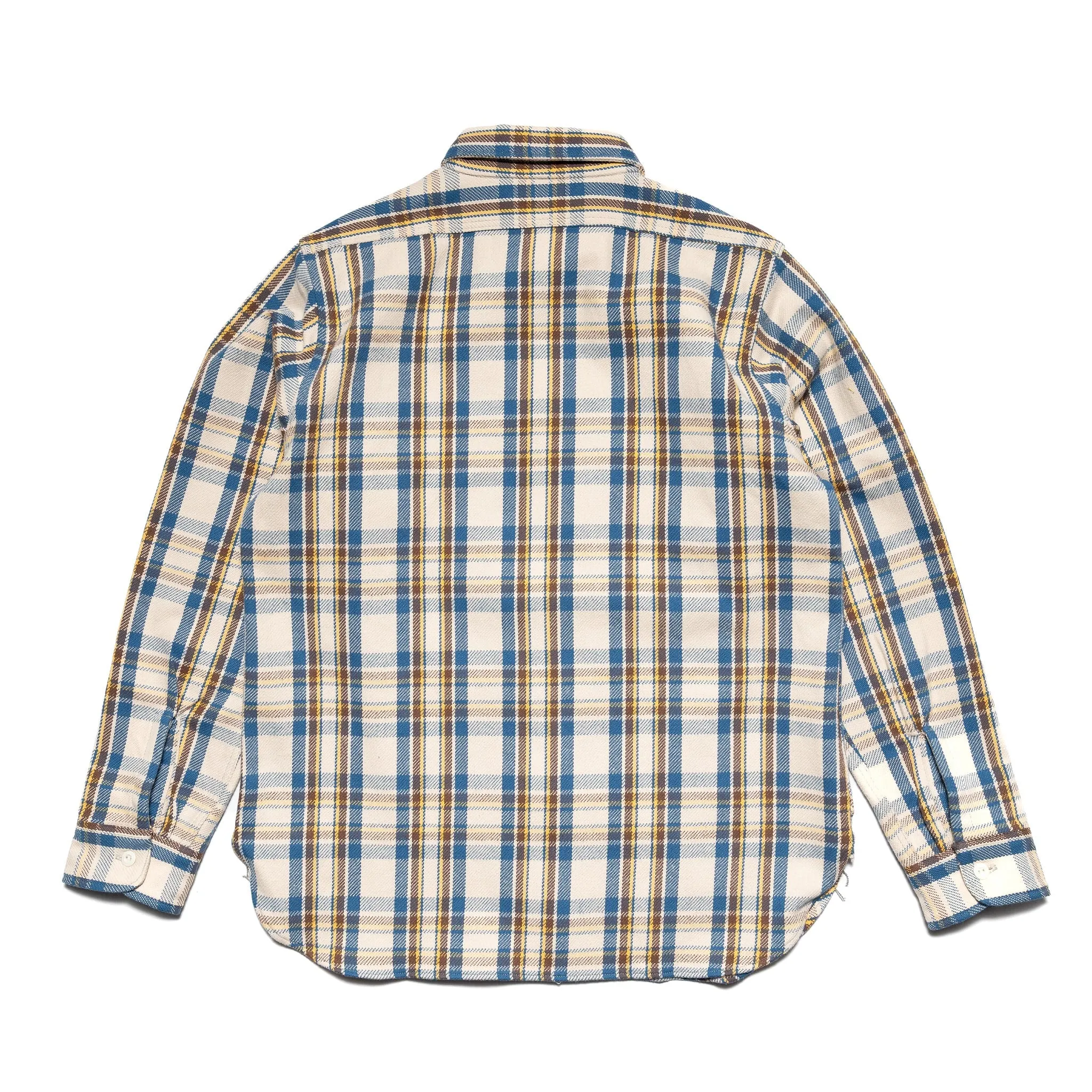 3104-N "B Pattern" Flannel Shirt - Blue sold by BlackBlue product image thumbnail 2